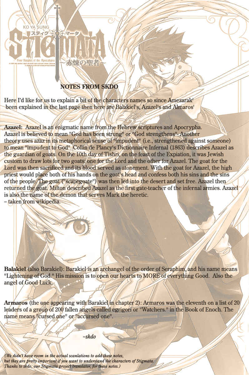 Page 1 Chapter 4 Stigmata