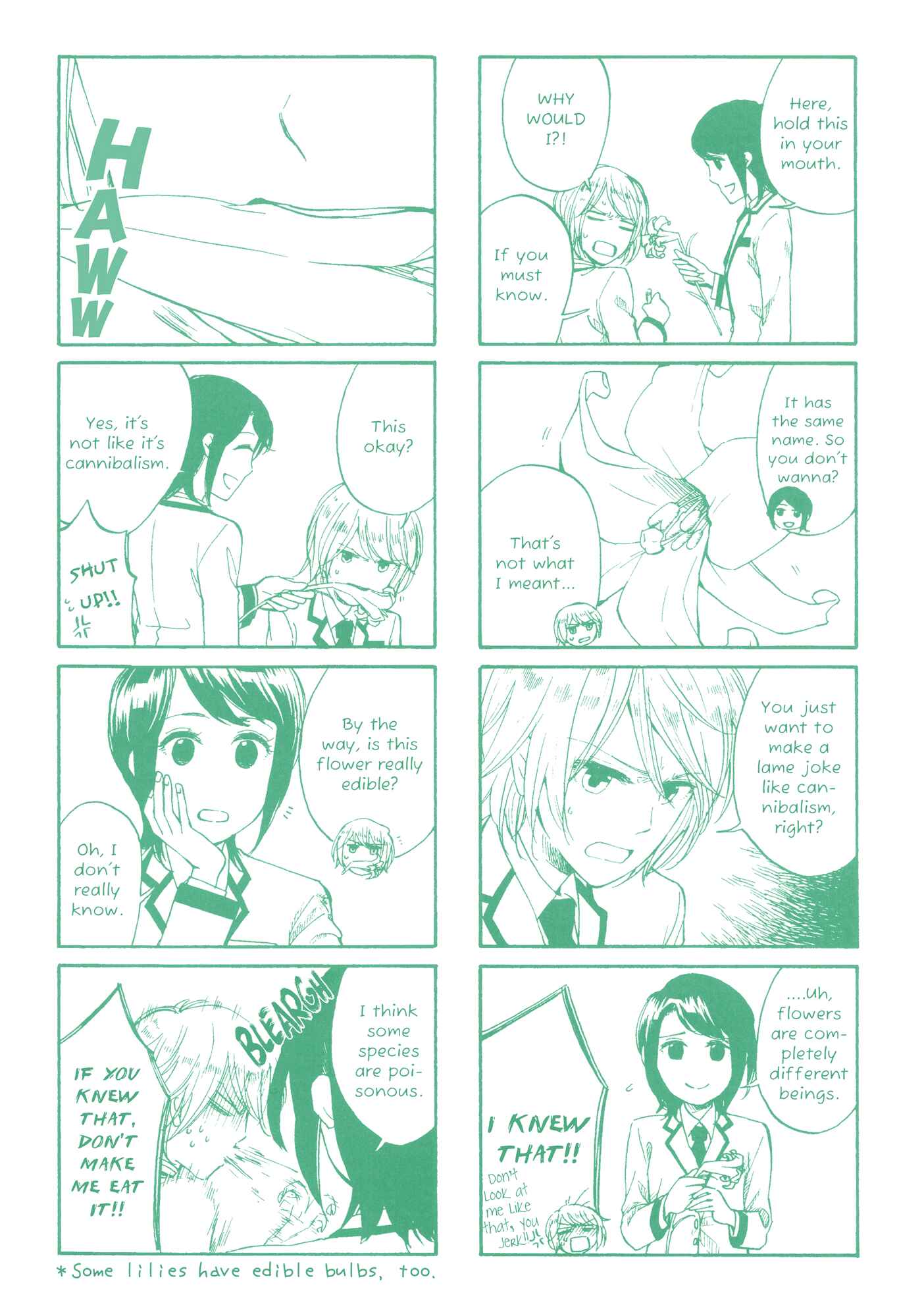 Page 3 Chapter 3.5 Zenryaku, Yuri no Sono yori