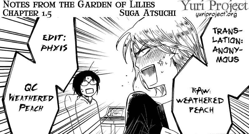 Page 9 Chapter 1.5 Zenryaku, Yuri no Sono yori