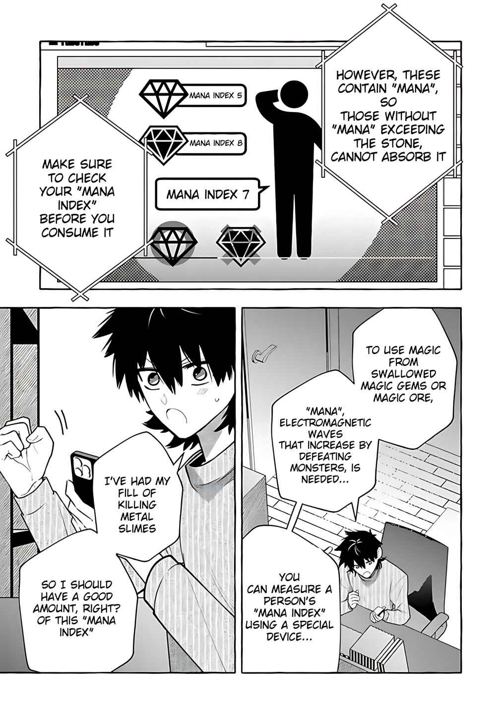 Page 13 Chapter 3 Kinzoku Slime wo Taoshi Makutta Ore ga Kurokou no Ou to Yobareru Made
