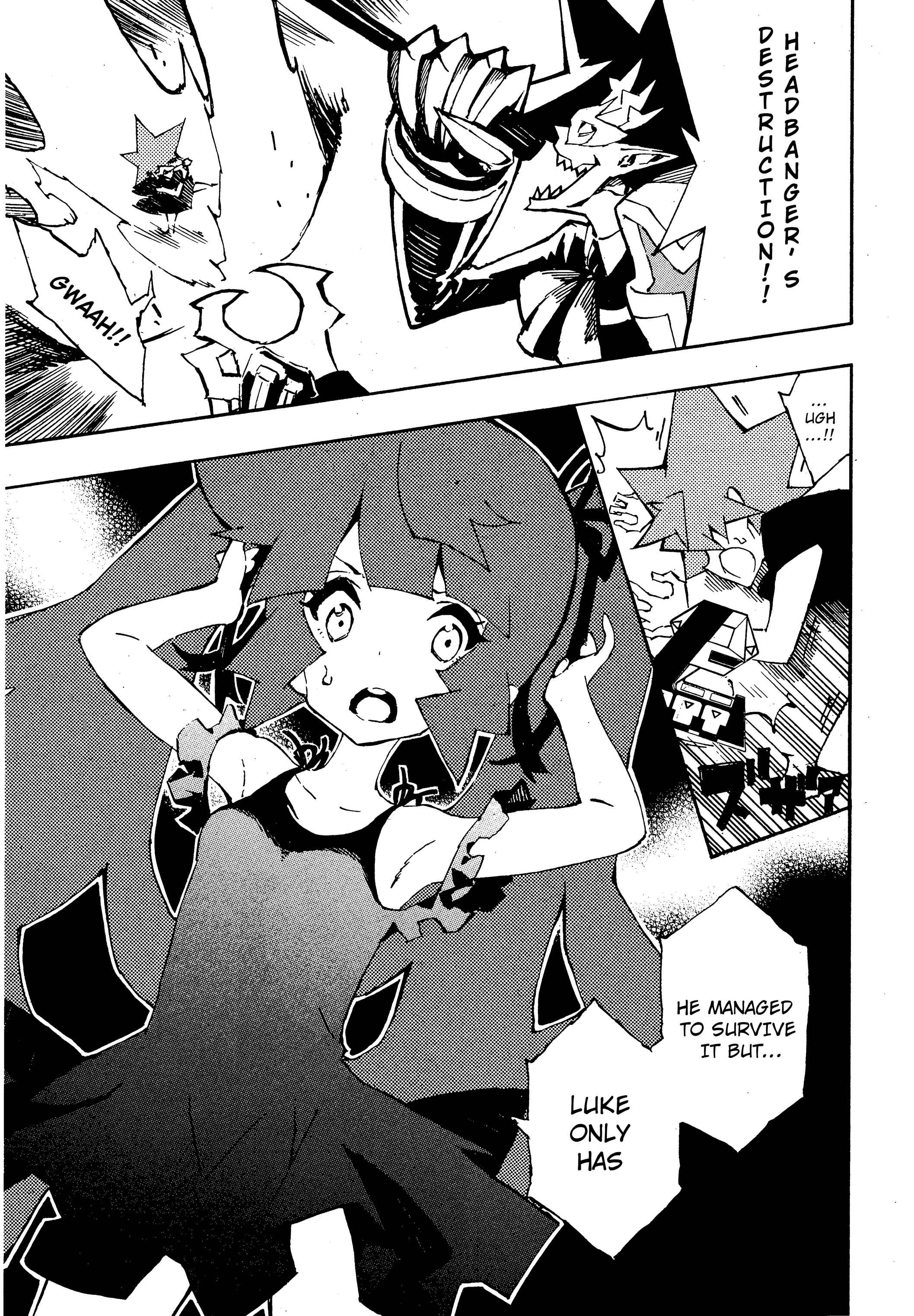 Page 9 Chapter 6 Yu-Gi-Oh! SEVENS Luke! Bakuretsu Hadou Den!!