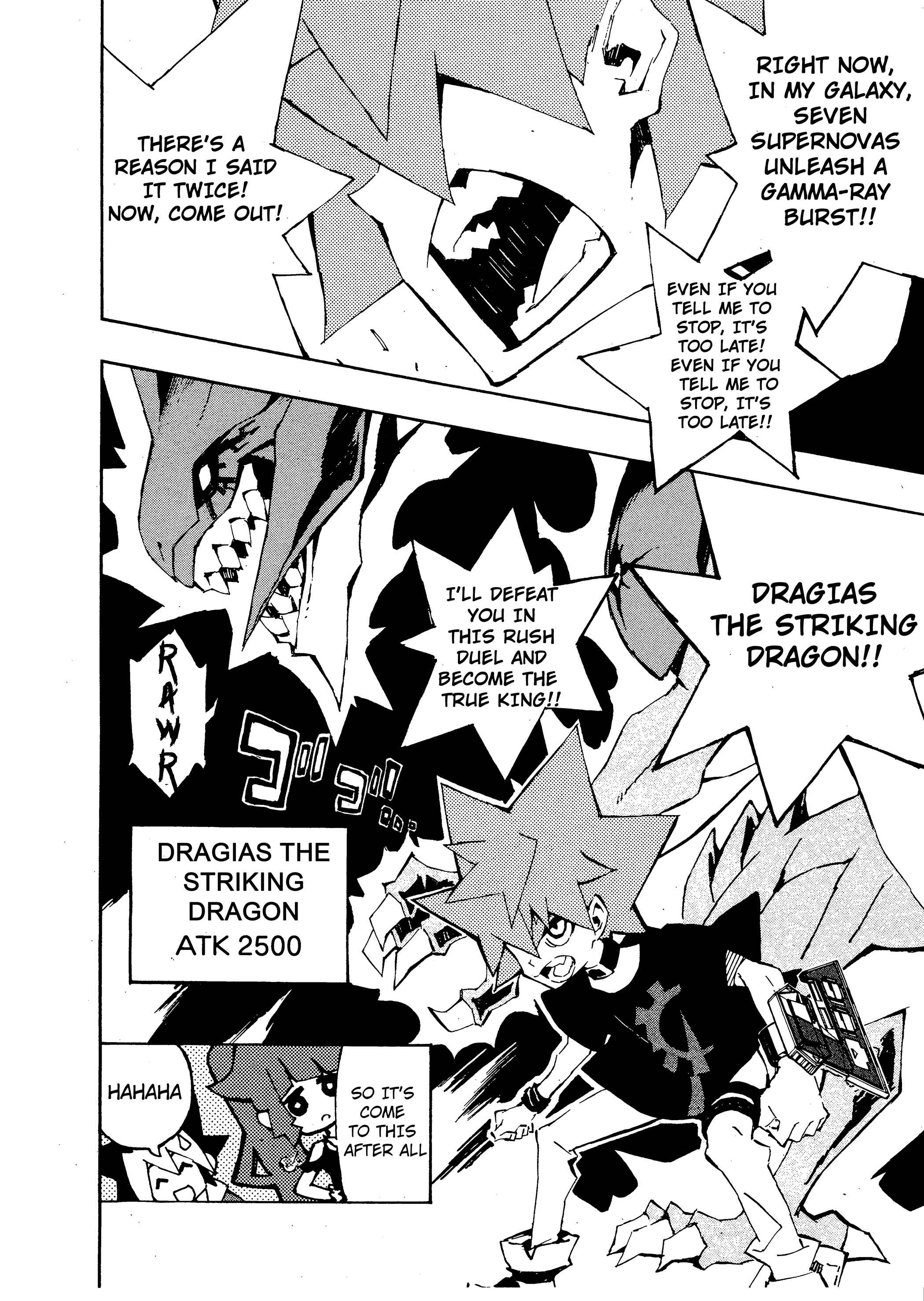 Page 12 Chapter 5 Yu-Gi-Oh! SEVENS Luke! Bakuretsu Hadou Den!!