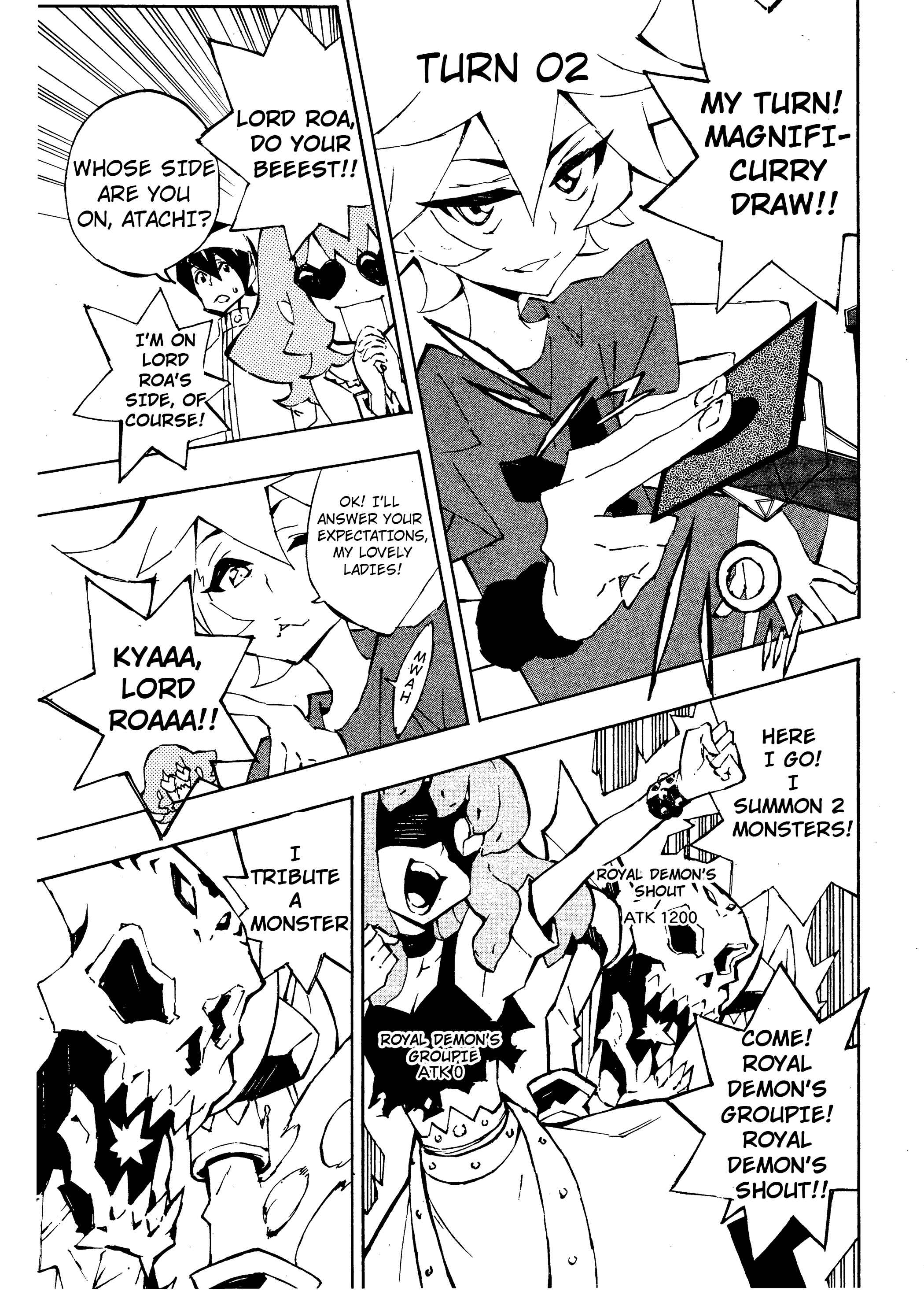 Page 13 Chapter 5 Yu-Gi-Oh! SEVENS Luke! Bakuretsu Hadou Den!!