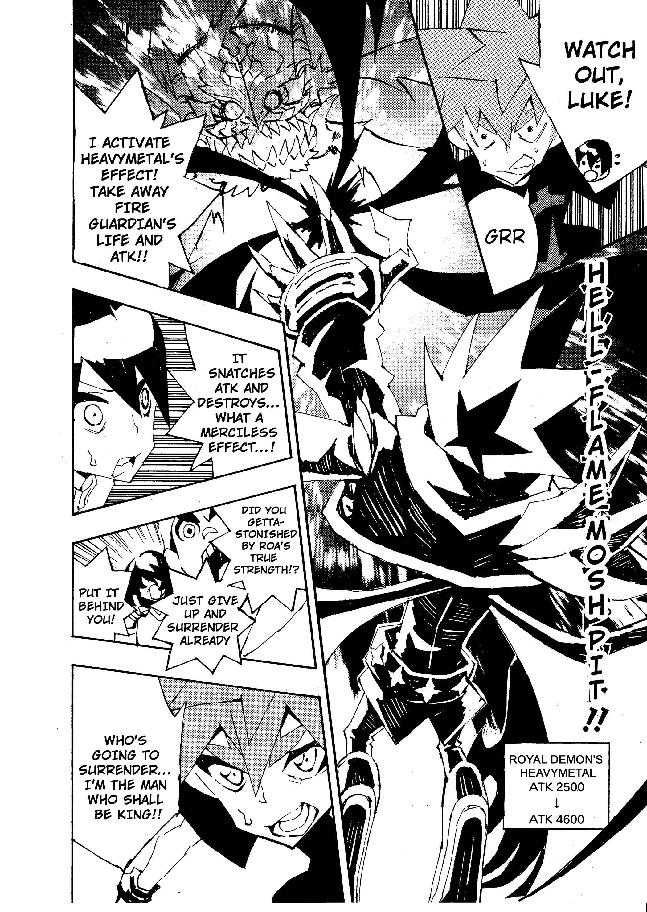 Page 16 Chapter 5 Yu-Gi-Oh! SEVENS Luke! Bakuretsu Hadou Den!!