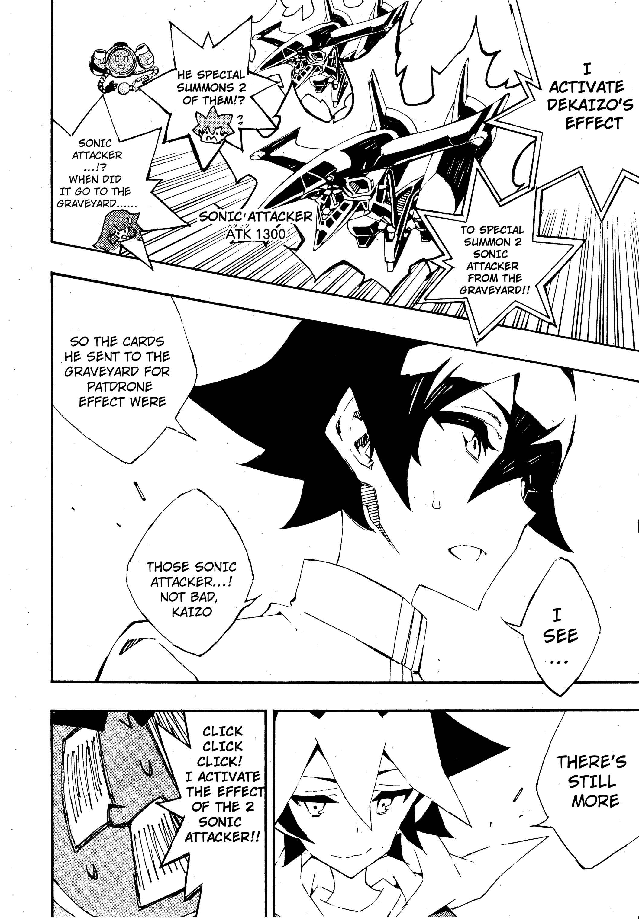 Page 14 Chapter 7 Yu-Gi-Oh! SEVENS Luke! Bakuretsu Hadou Den!!