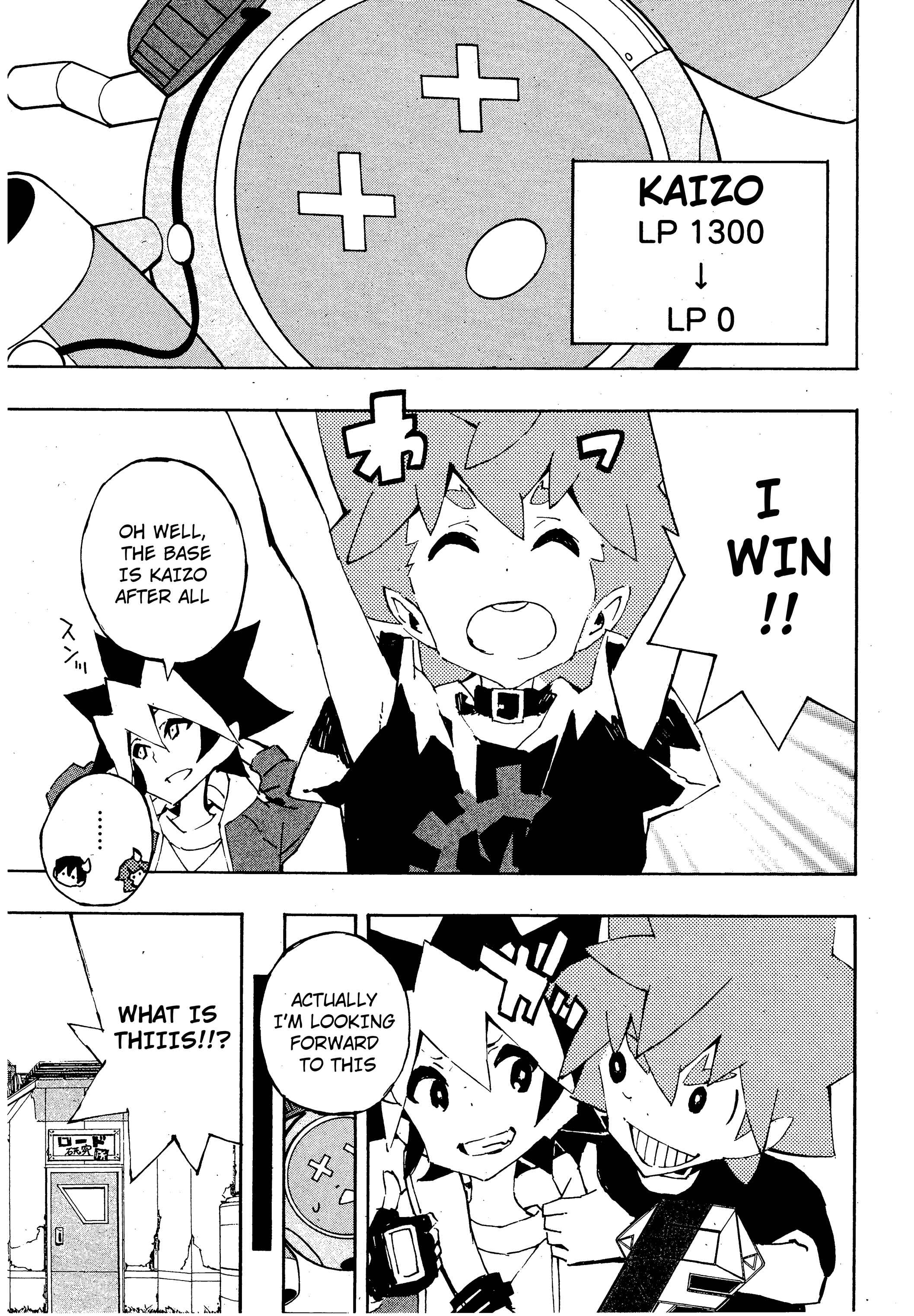 Page 28 Chapter 7 Yu-Gi-Oh! SEVENS Luke! Bakuretsu Hadou Den!!