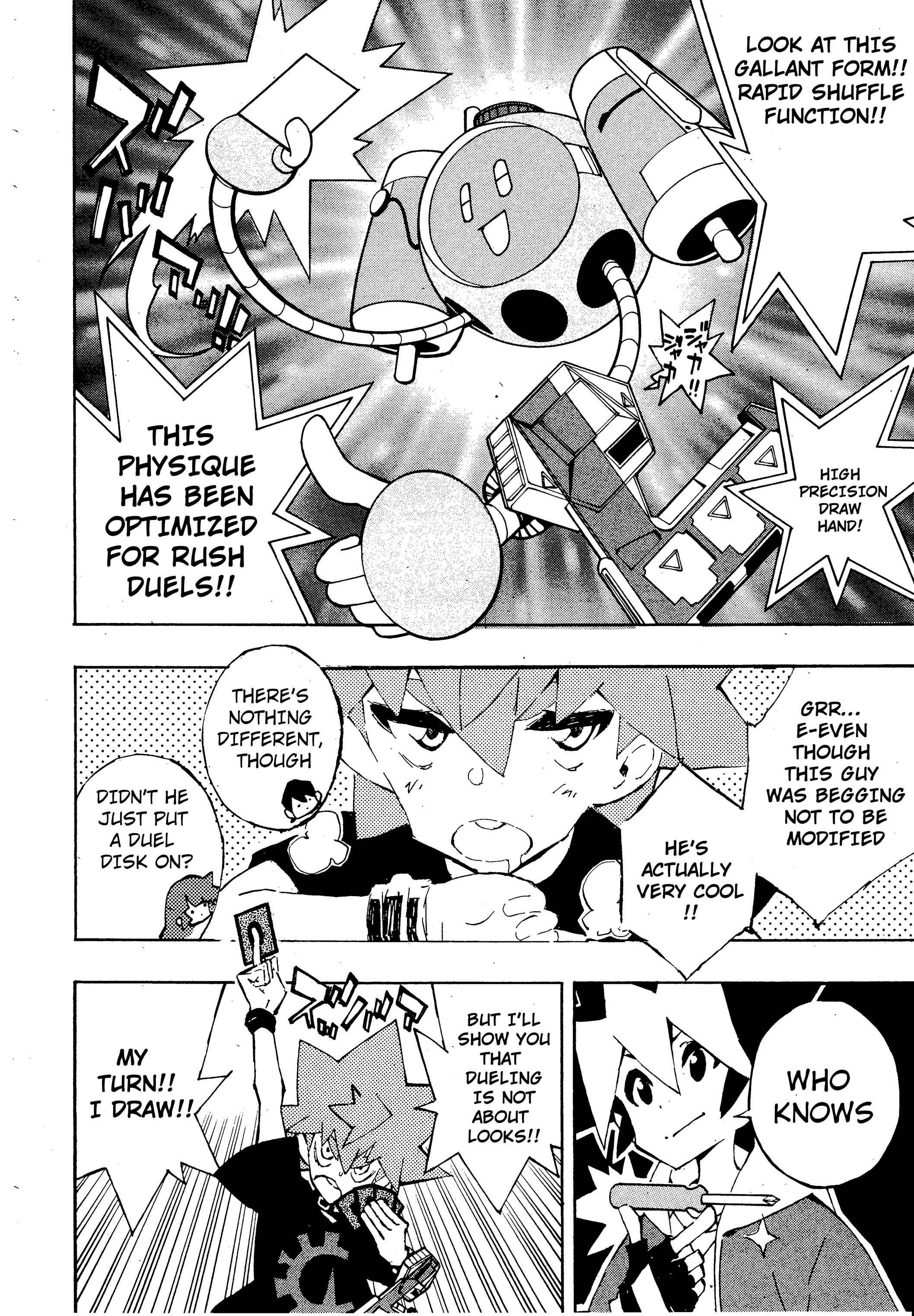 Page 8 Chapter 7 Yu-Gi-Oh! SEVENS Luke! Bakuretsu Hadou Den!!