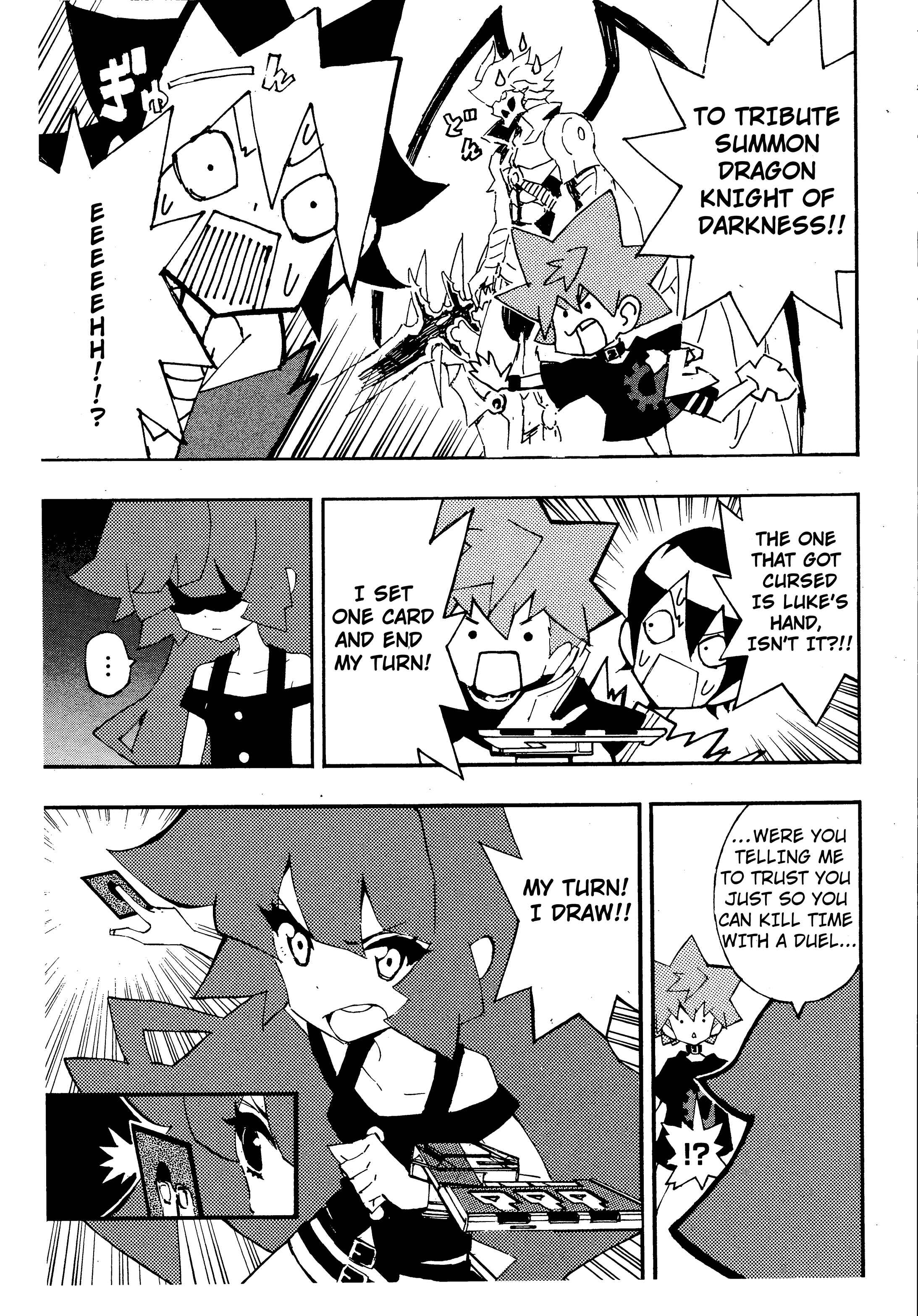 Page 12 Chapter 3 Yu-Gi-Oh! SEVENS Luke! Bakuretsu Hadou Den!!