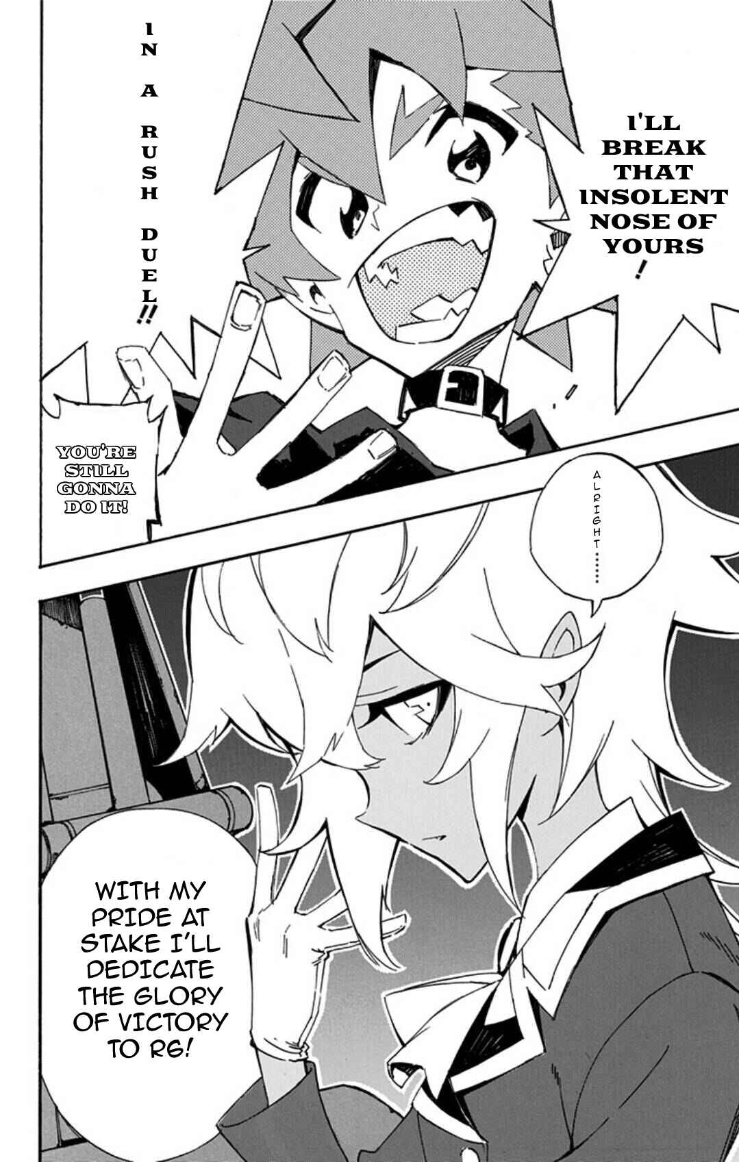 Page 10 Chapter 15 Yu-Gi-Oh! SEVENS Luke! Bakuretsu Hadou Den!!