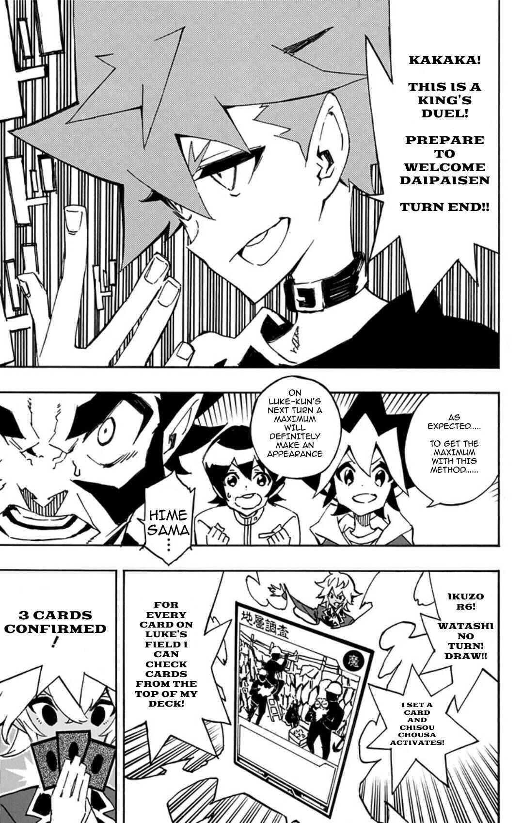 Page 15 Chapter 15 Yu-Gi-Oh! SEVENS Luke! Bakuretsu Hadou Den!!