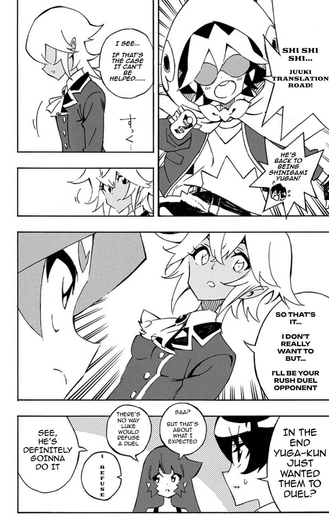 Page 8 Chapter 15 Yu-Gi-Oh! SEVENS Luke! Bakuretsu Hadou Den!!