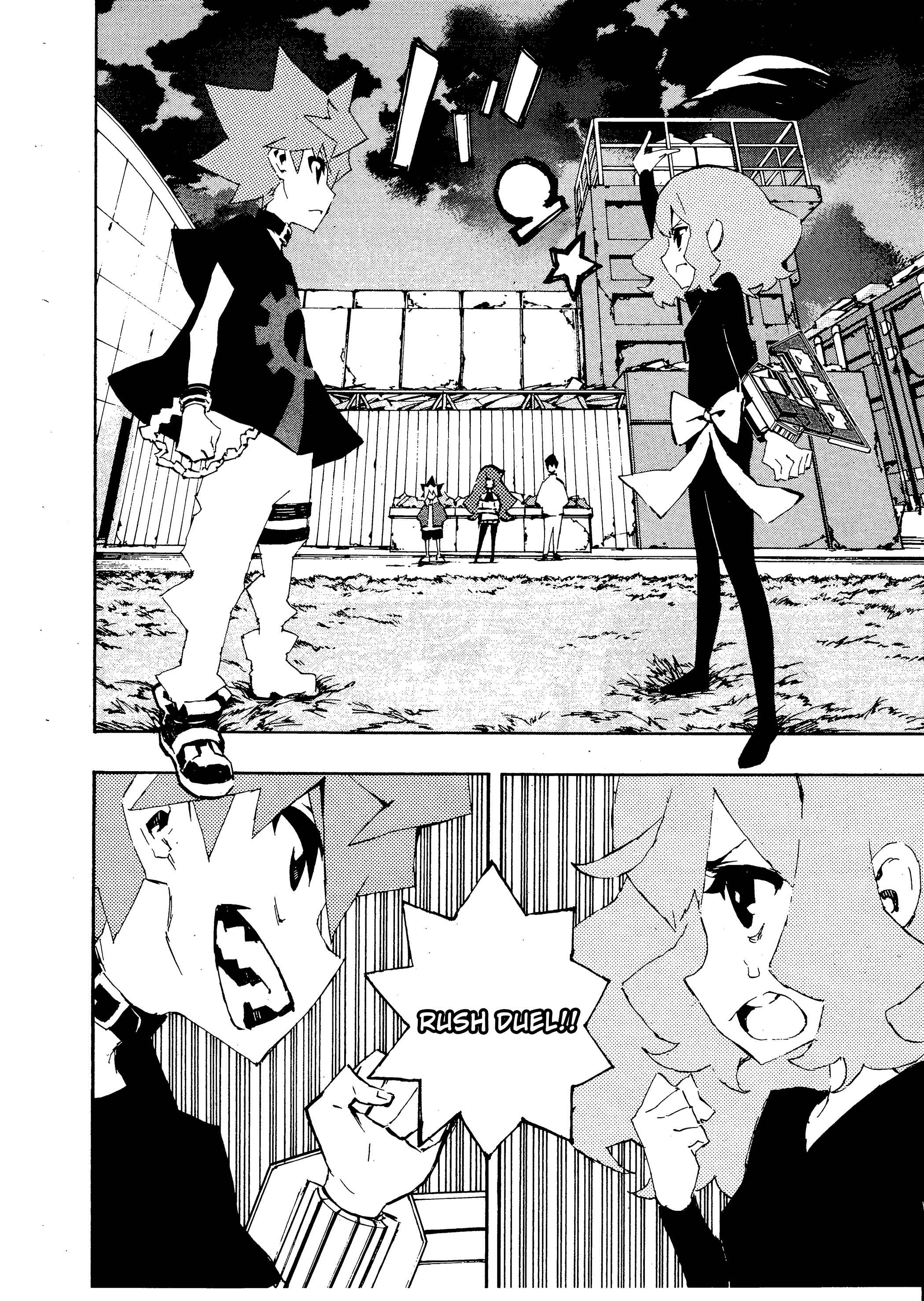 Page 10 Chapter 4 Yu-Gi-Oh! SEVENS Luke! Bakuretsu Hadou Den!!