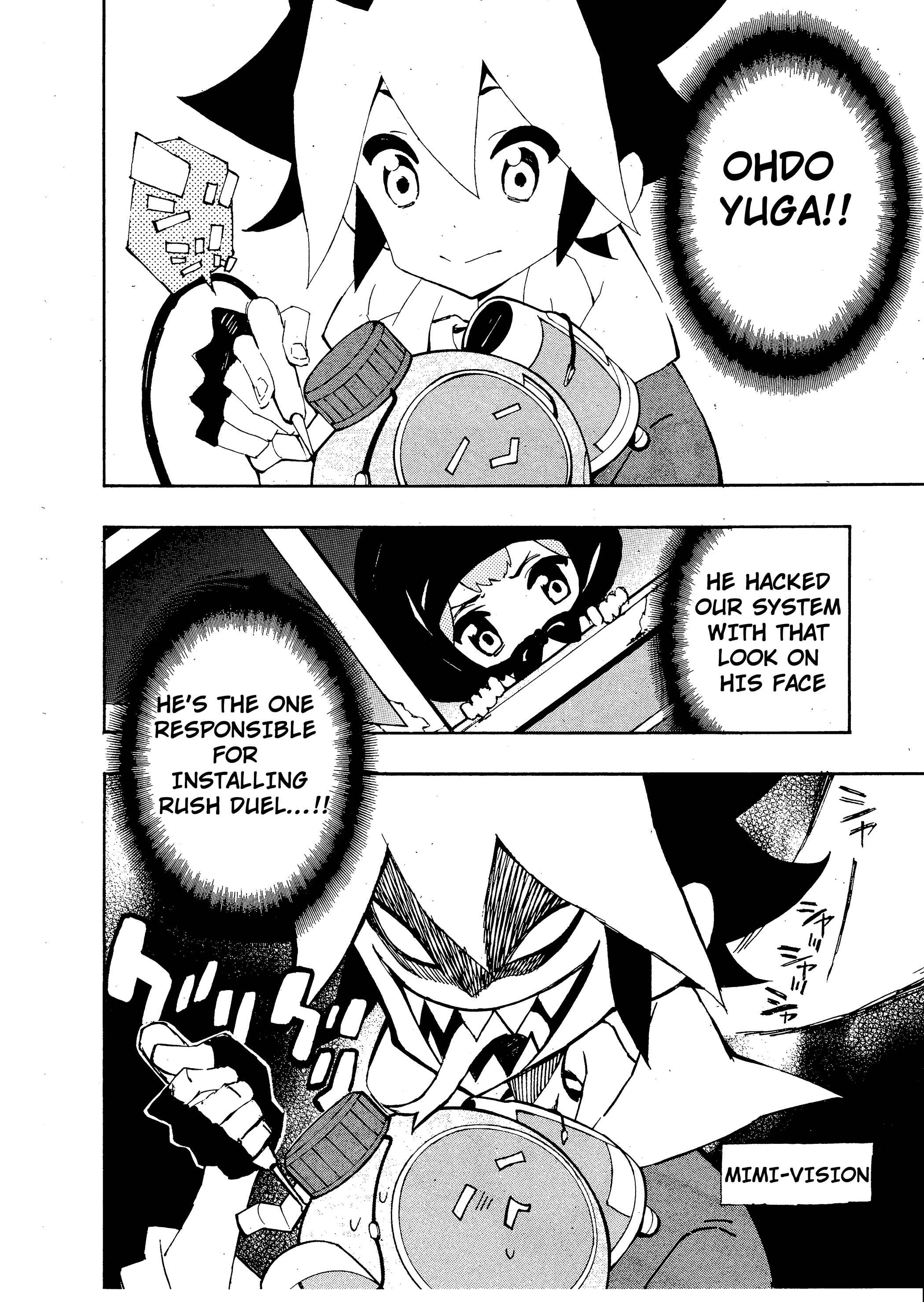 Page 6 Chapter 4 Yu-Gi-Oh! SEVENS Luke! Bakuretsu Hadou Den!!