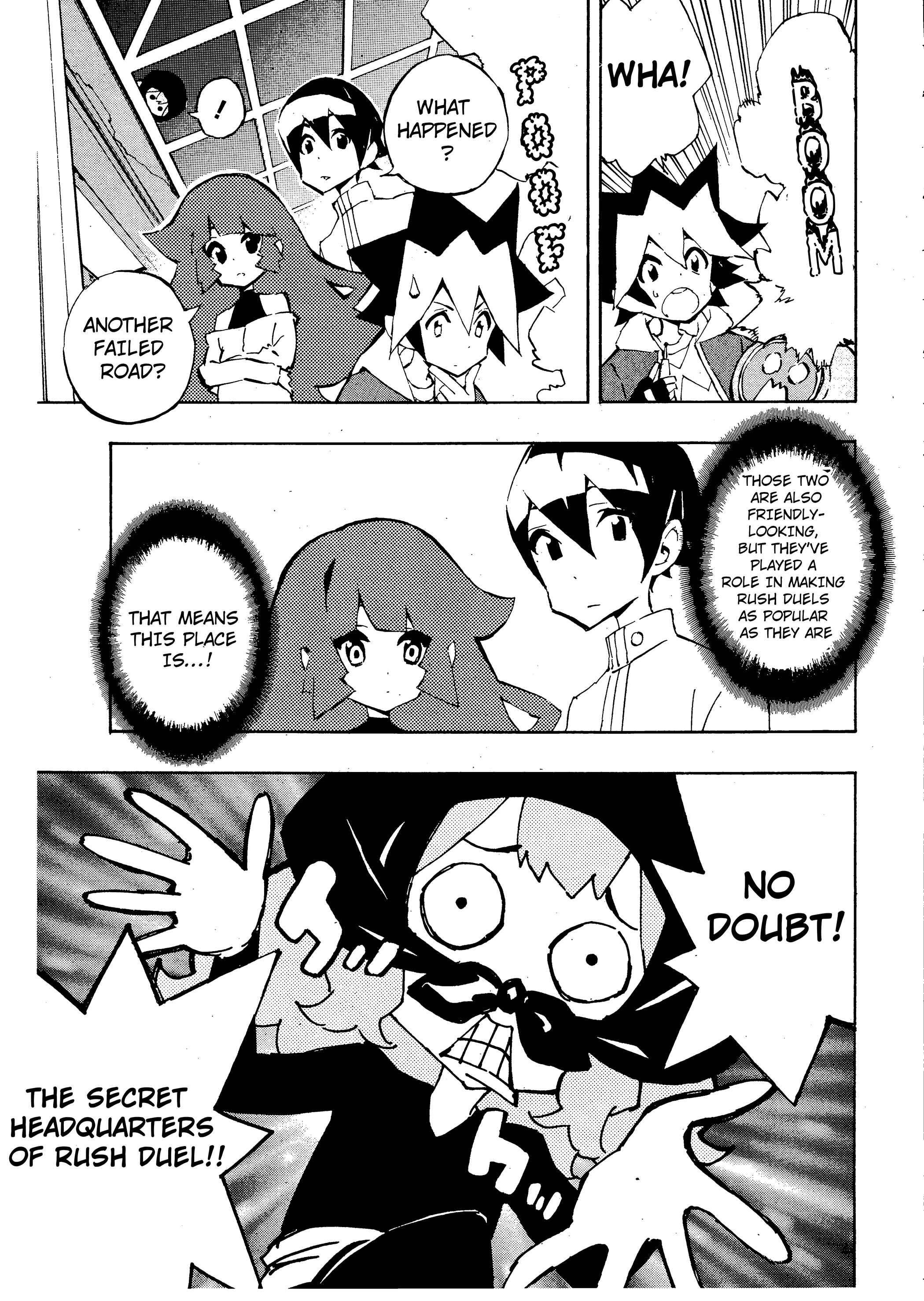 Page 7 Chapter 4 Yu-Gi-Oh! SEVENS Luke! Bakuretsu Hadou Den!!