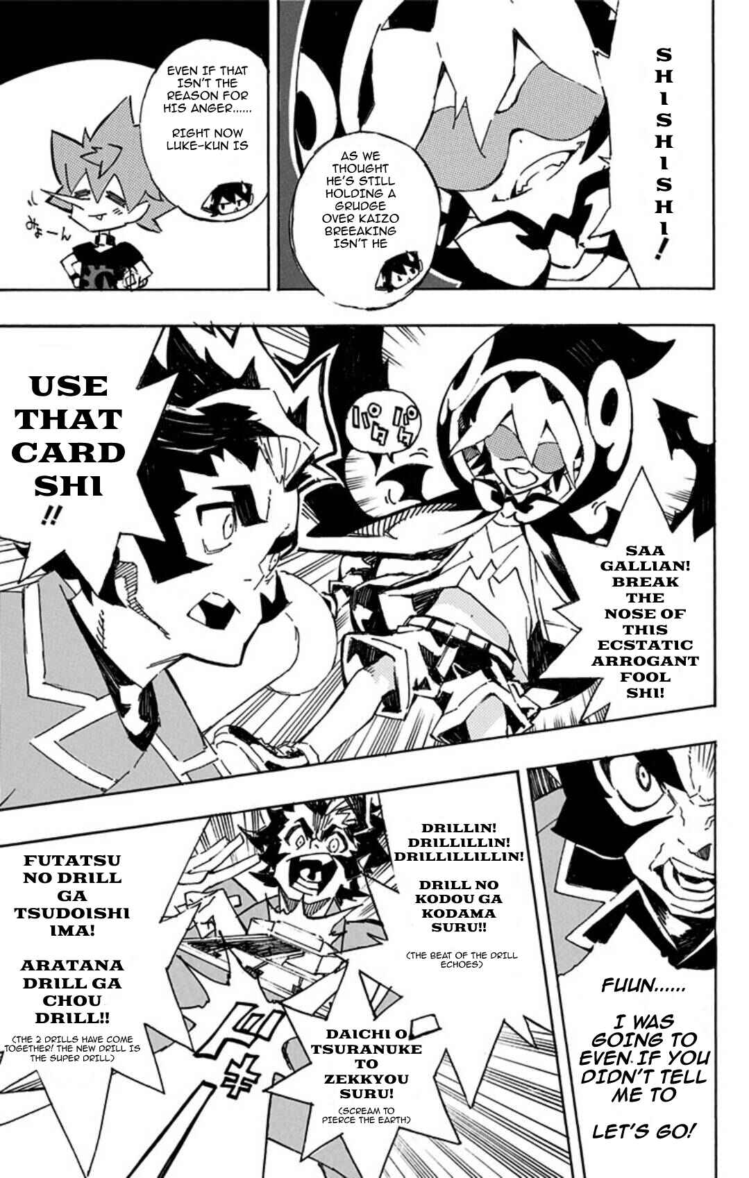 Page 13 Chapter 14 Yu-Gi-Oh! SEVENS Luke! Bakuretsu Hadou Den!!