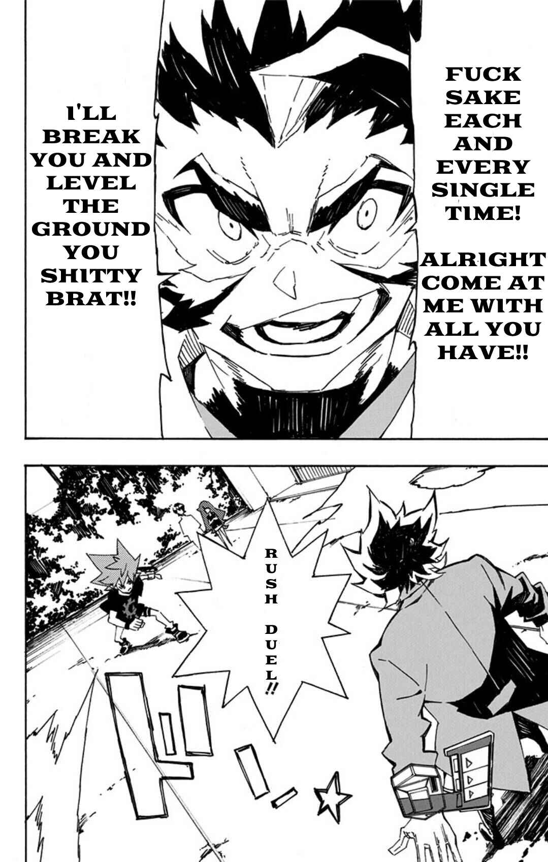 Page 6 Chapter 14 Yu-Gi-Oh! SEVENS Luke! Bakuretsu Hadou Den!!