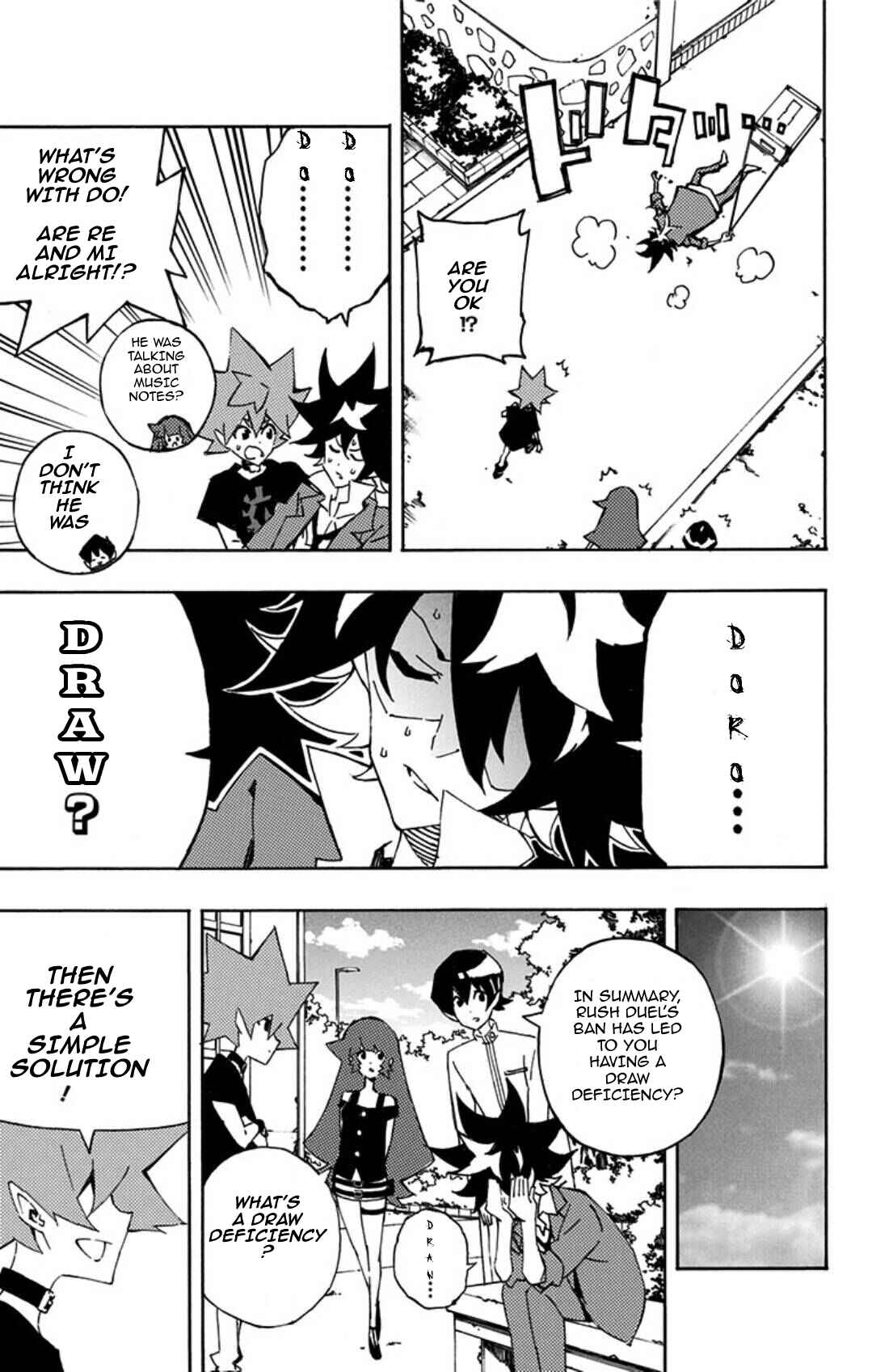 Page 9 Chapter 13 Yu-Gi-Oh! SEVENS Luke! Bakuretsu Hadou Den!!