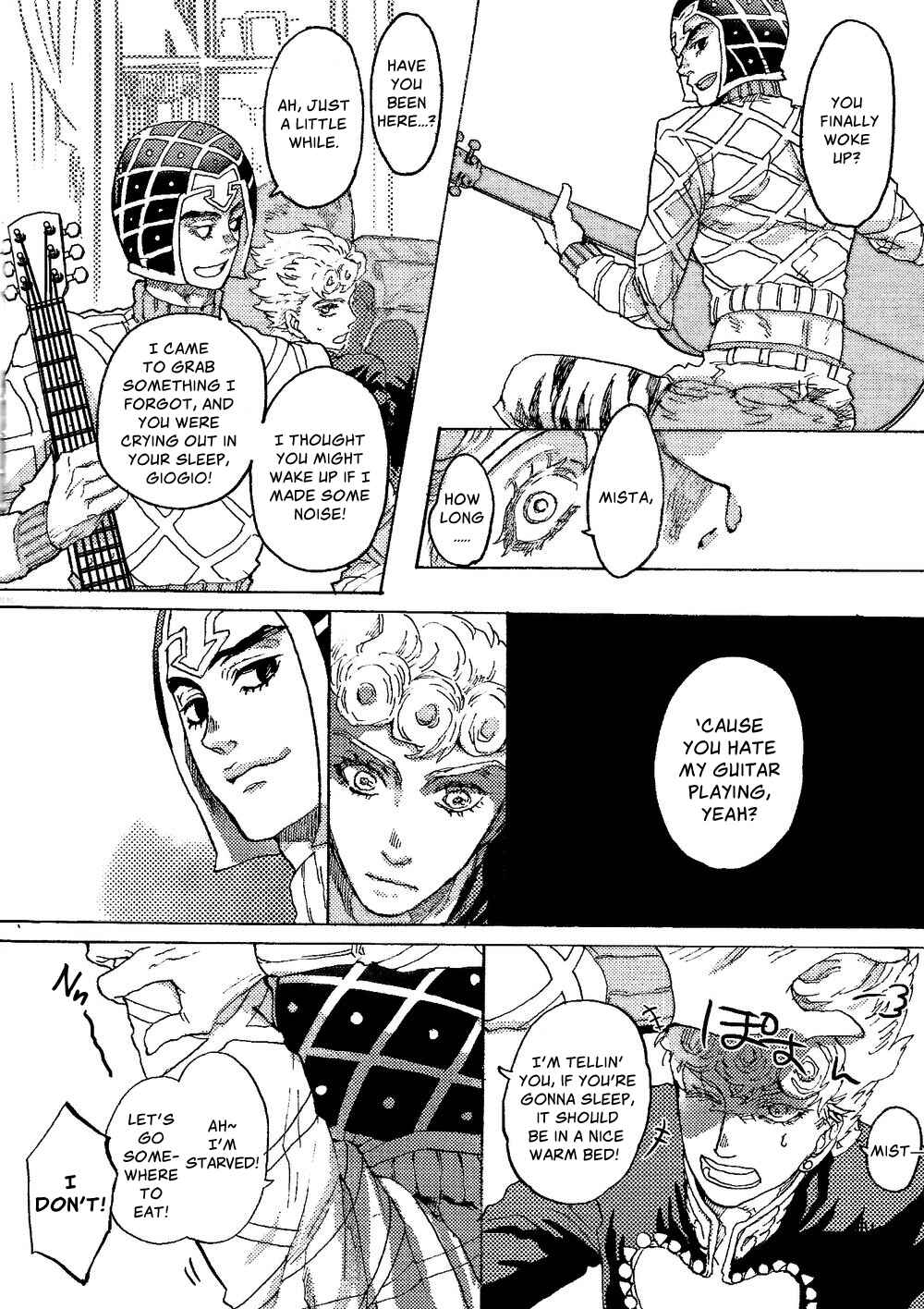 Page 11 Chapter Unknown_276f Jojos Bizarre Adventure - Kirakira Hoshi ga Naku Yoru ni (Doujinshi)