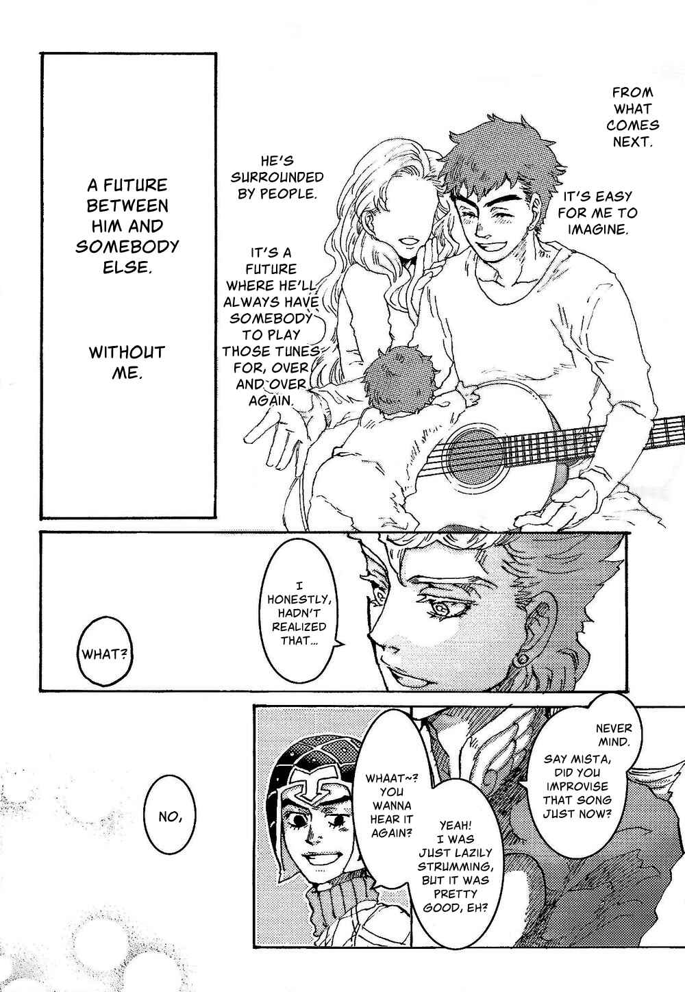 Page 13 Chapter Unknown_276f Jojos Bizarre Adventure - Kirakira Hoshi ga Naku Yoru ni (Doujinshi)