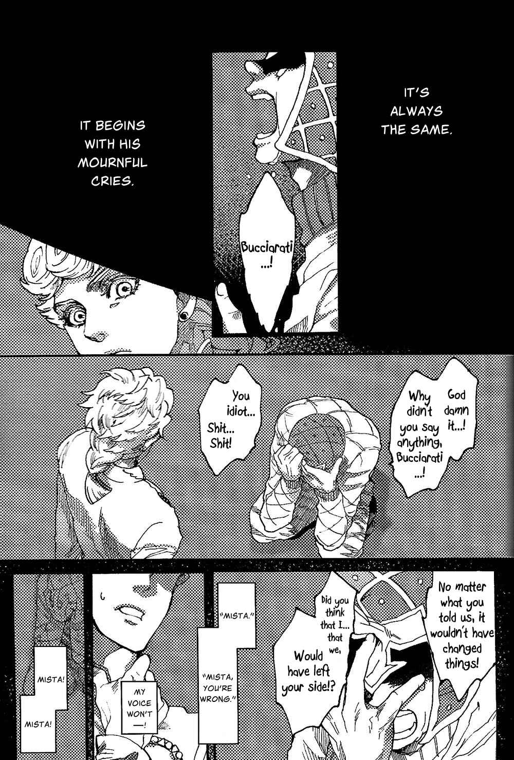 Page 4 Chapter Unknown_276f Jojos Bizarre Adventure - Kirakira Hoshi ga Naku Yoru ni (Doujinshi)