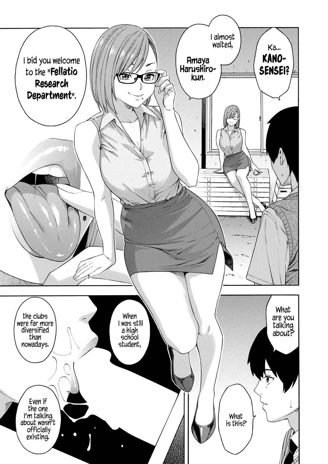 Page 7 Chapter 1 Blowjob Research Club