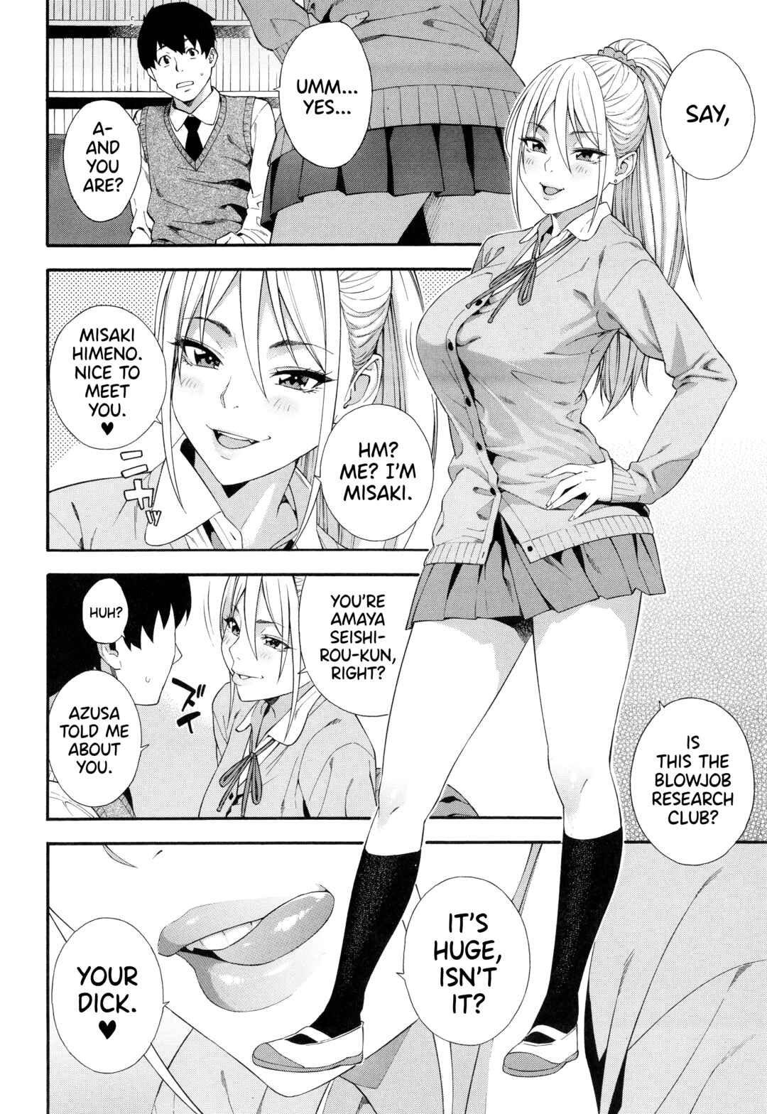 Page 10 Chapter 2 Blowjob Research Club
