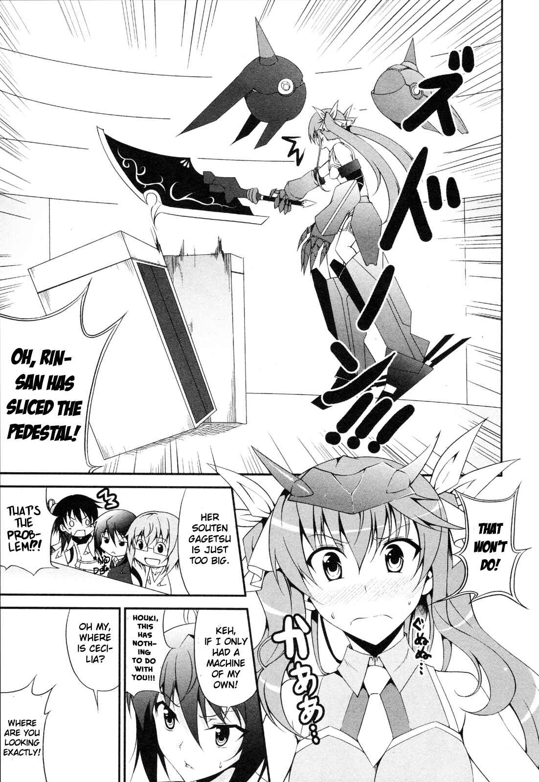 Page 5 Chapter 5 Infinite Stratos - Official Anthology Comic