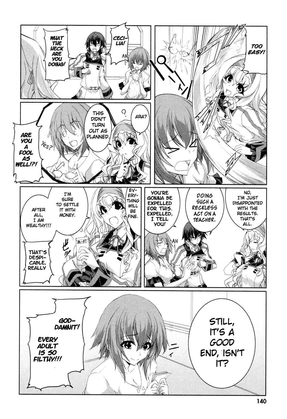 Page 4 Chapter 11 Infinite Stratos - Official Anthology Comic