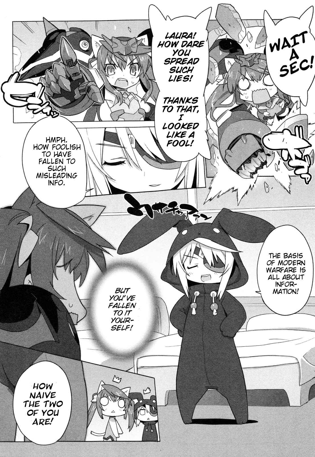 Page 4 Chapter 3 Infinite Stratos - Official Anthology Comic