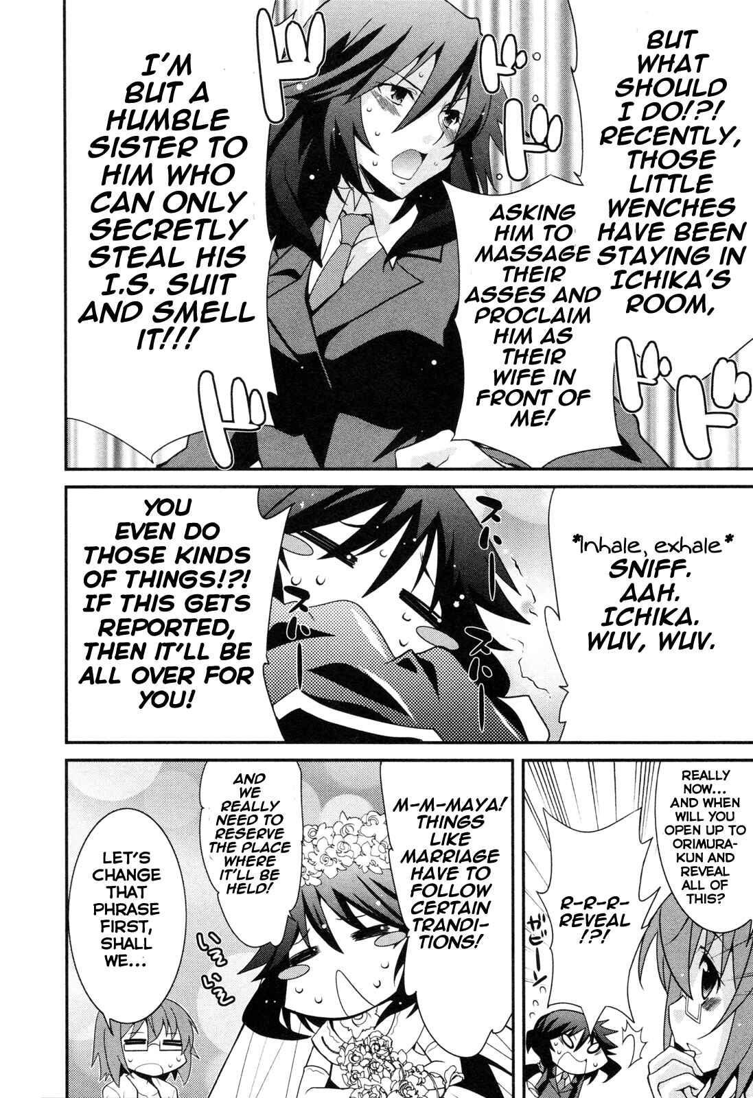 Page 4 Chapter 4 Infinite Stratos - Official Anthology Comic