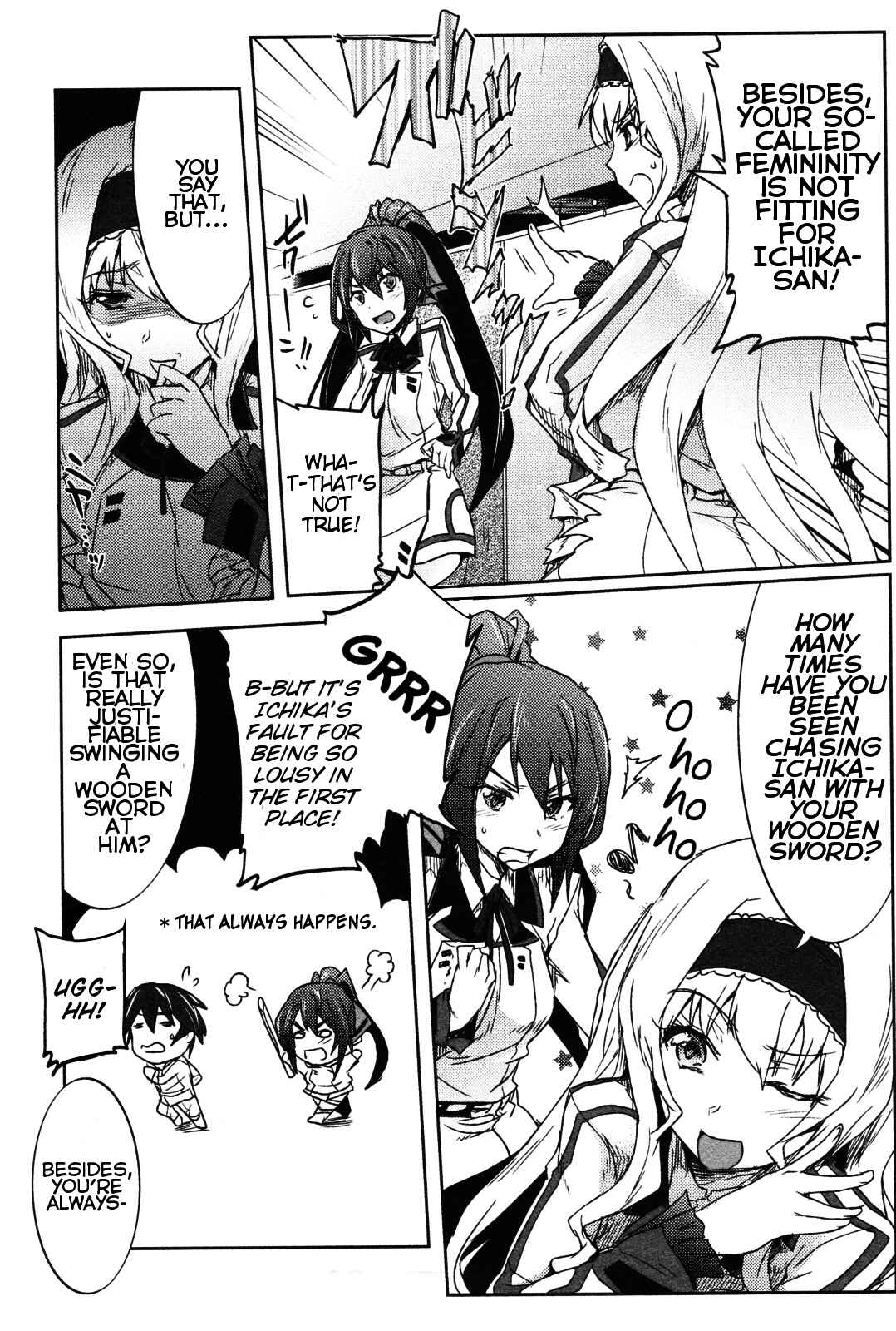 Page 2 Chapter 8 Infinite Stratos - Official Anthology Comic