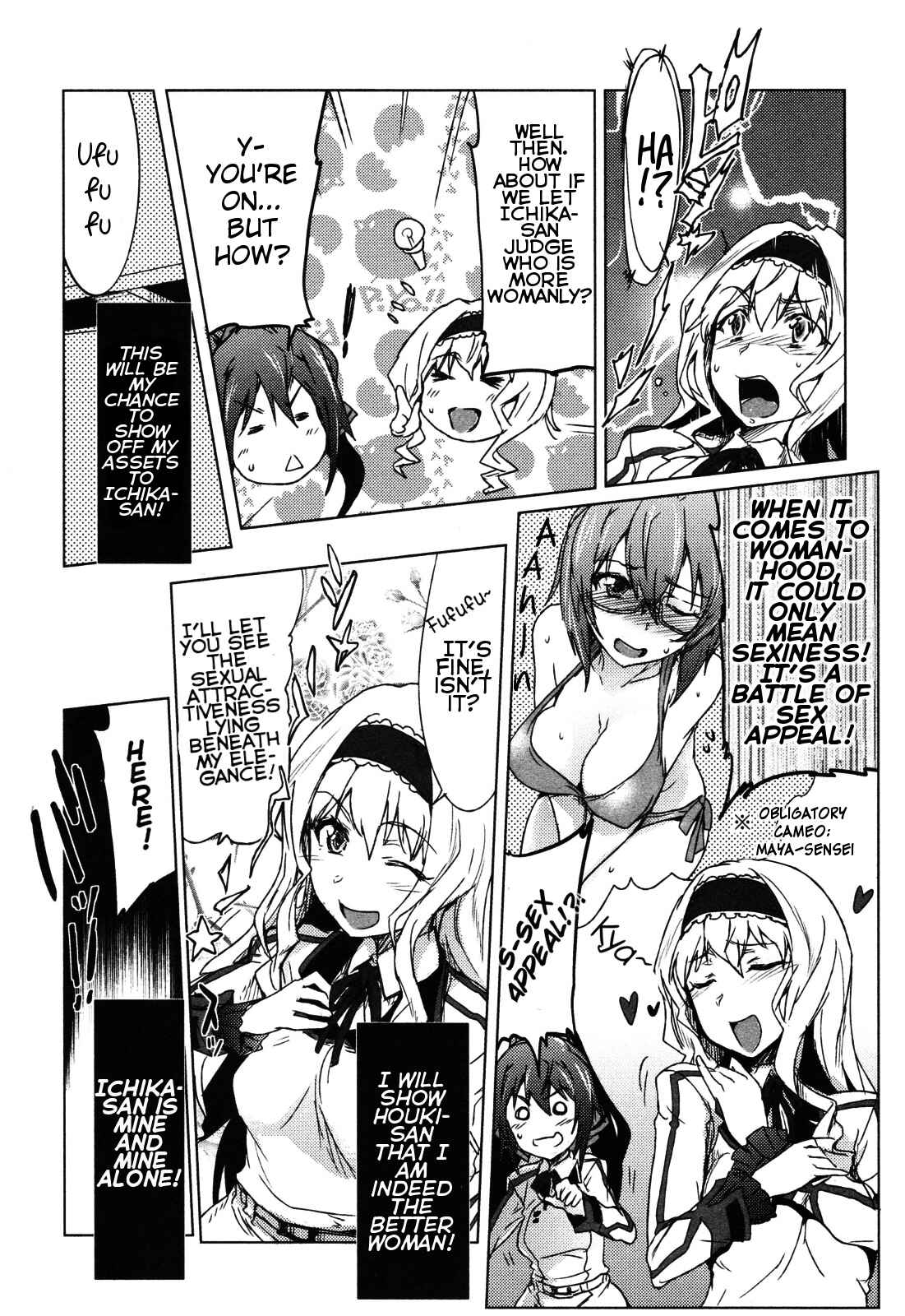 Page 3 Chapter 8 Infinite Stratos - Official Anthology Comic