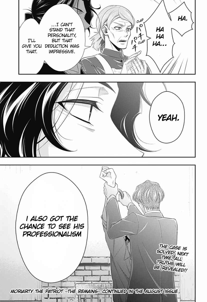 Page 36 Chapter 15 Yuukoku no Moriarty: The Remains