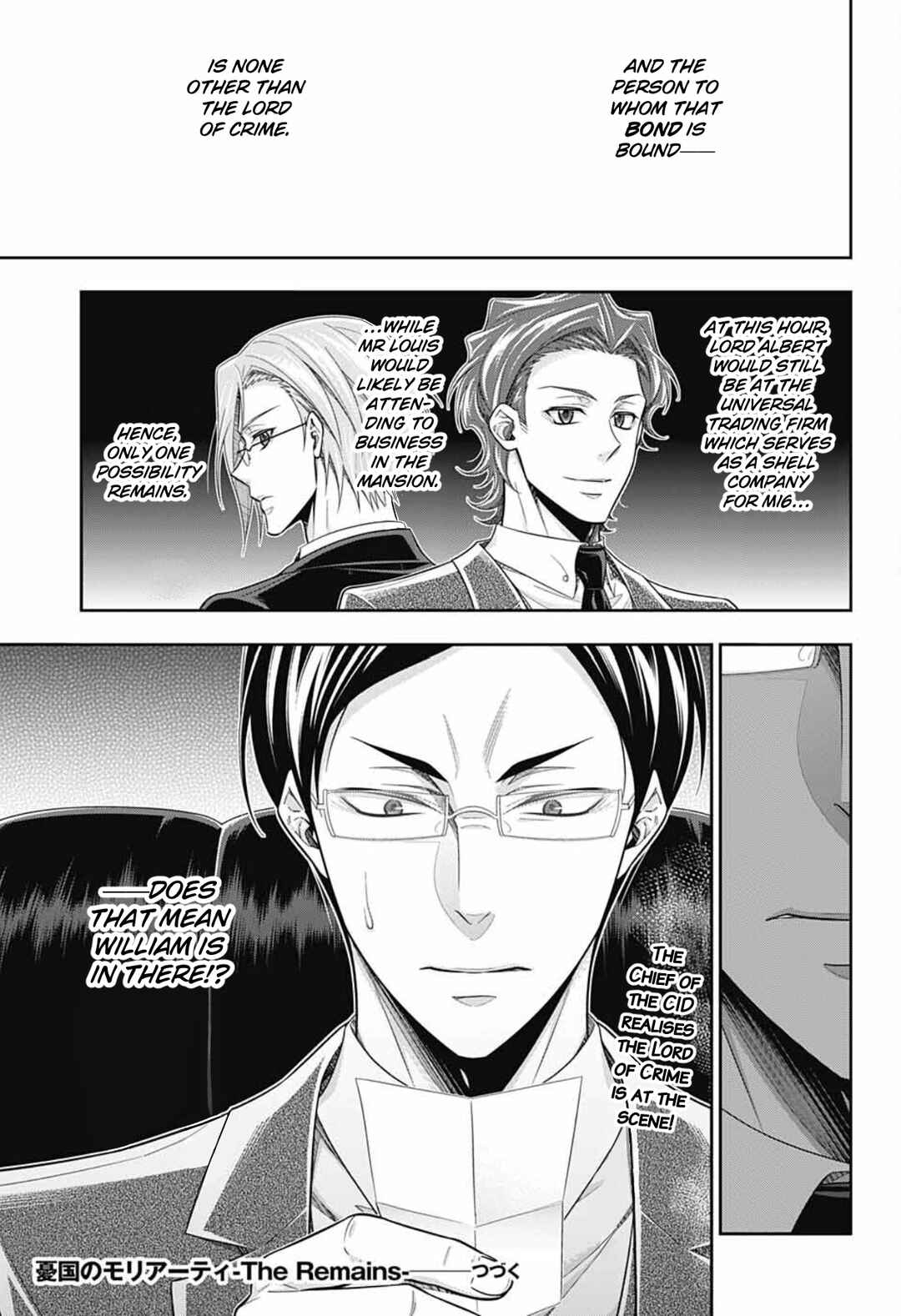 Page 37 Chapter 6 Yuukoku no Moriarty: The Remains