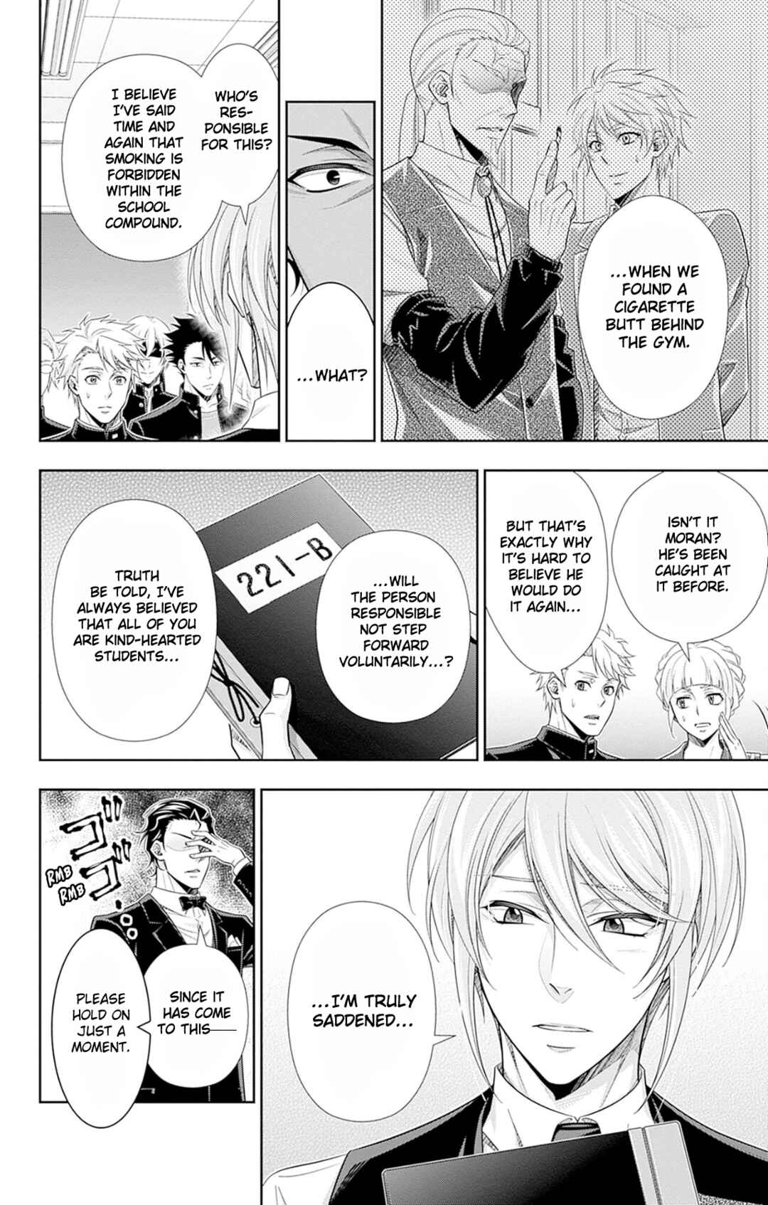 Page 3 Chapter 5.6 Yuukoku no Moriarty: The Remains