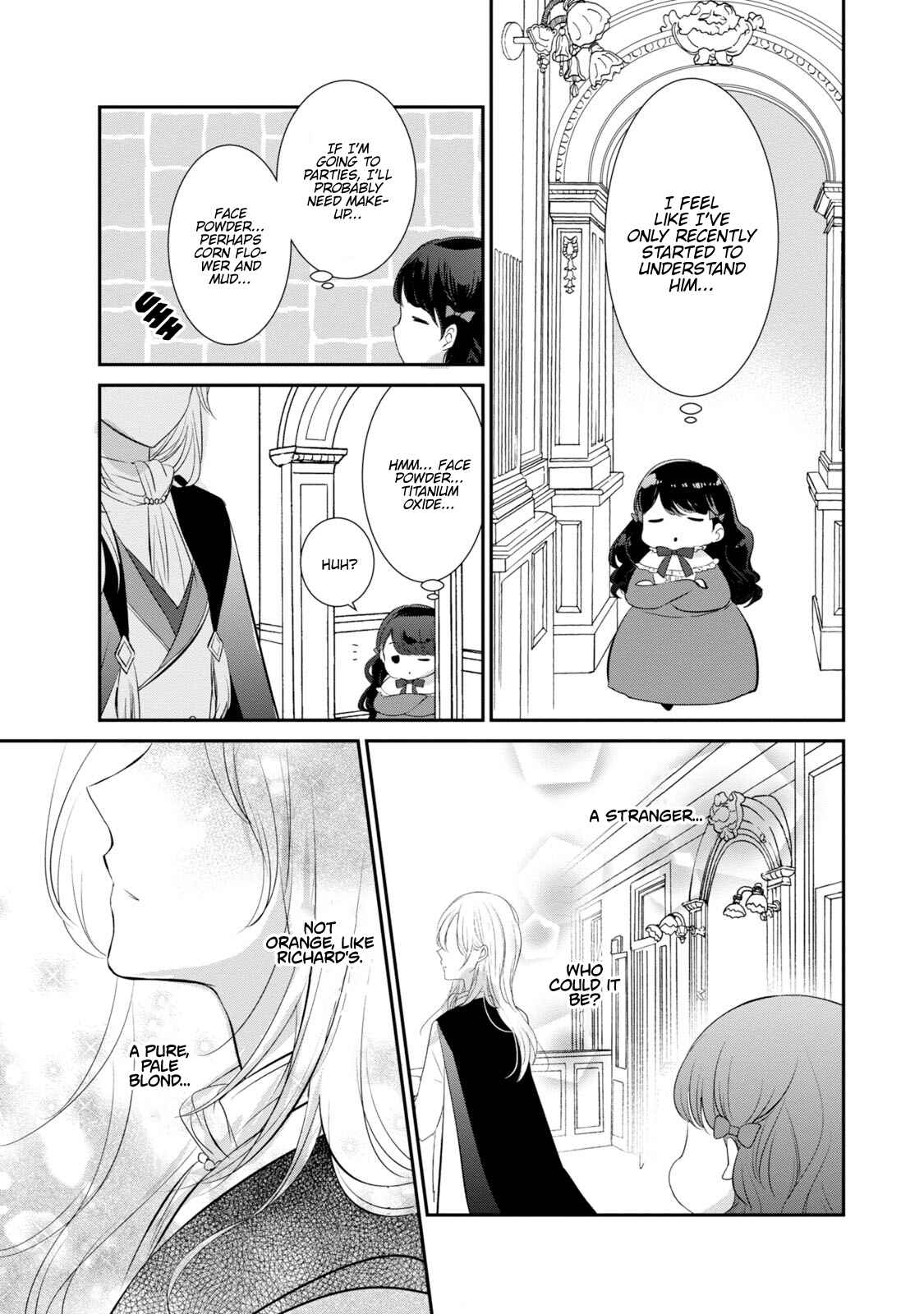 Page 14 Chapter 4 I Reincarnated as a White Pig Nobles Daughter from a Shoujo Manga