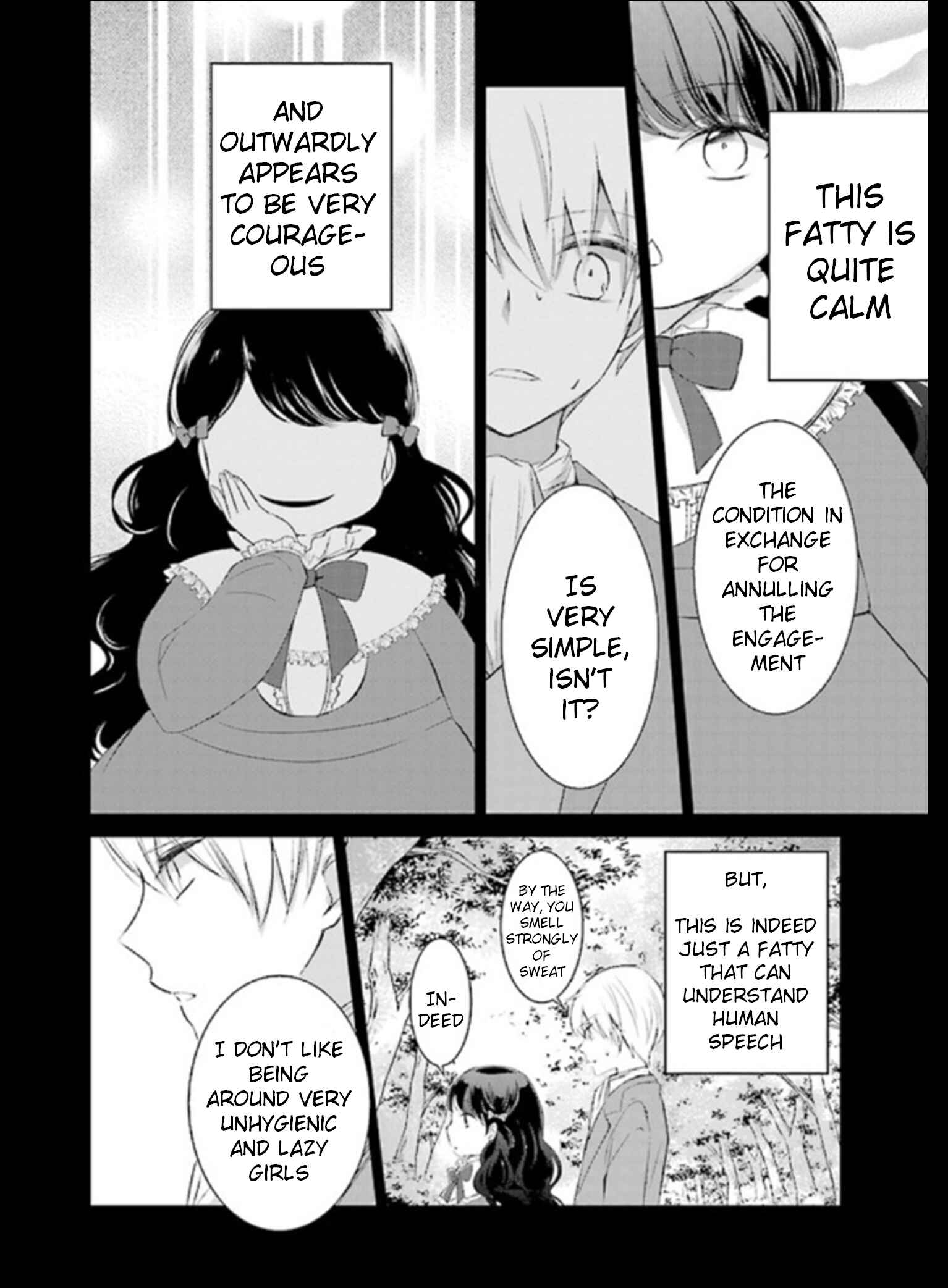 Page 21 Chapter 2 I Reincarnated as a White Pig Nobles Daughter from a Shoujo Manga