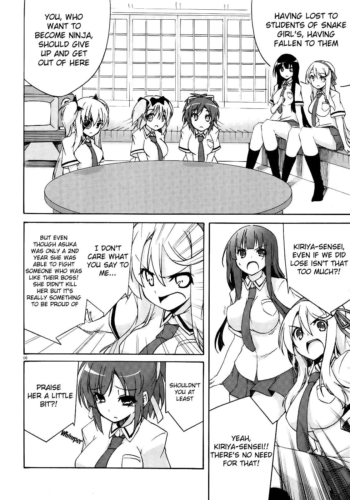 Page 6 Chapter 3 Senran Kagura - Shoujotachi no Shinei