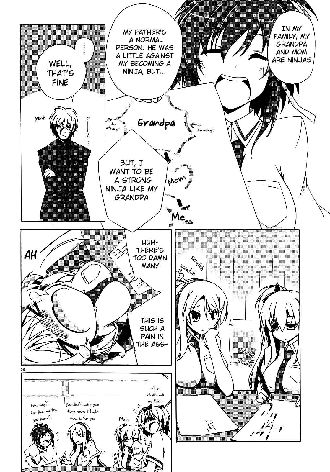 Page 8 Chapter 4 Senran Kagura - Shoujotachi no Shinei