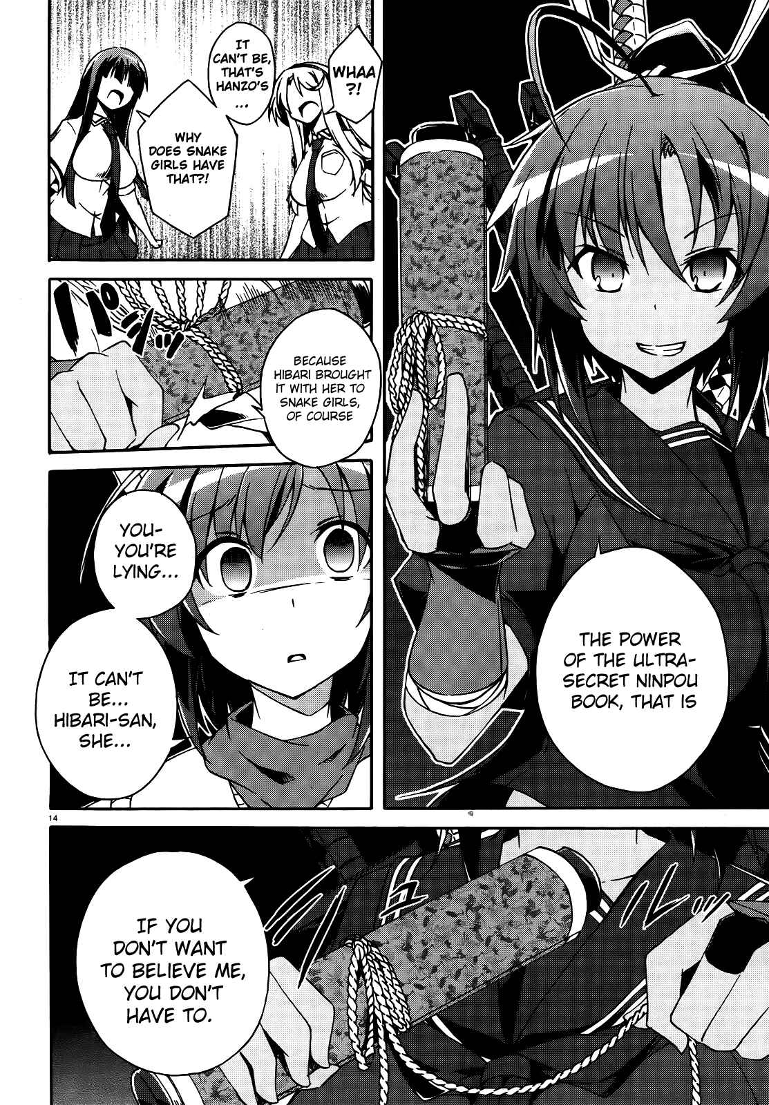 Page 14 Chapter 10 Senran Kagura - Shoujotachi no Shinei