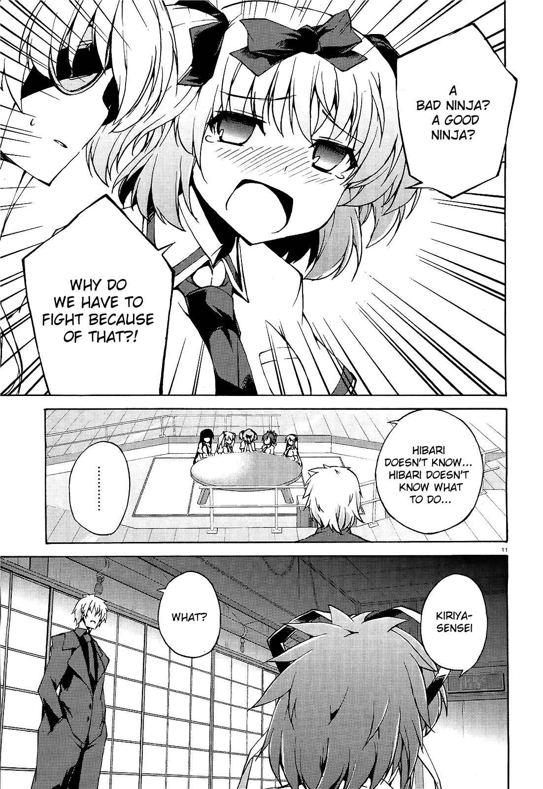 Page 11 Chapter 14 Senran Kagura - Shoujotachi no Shinei