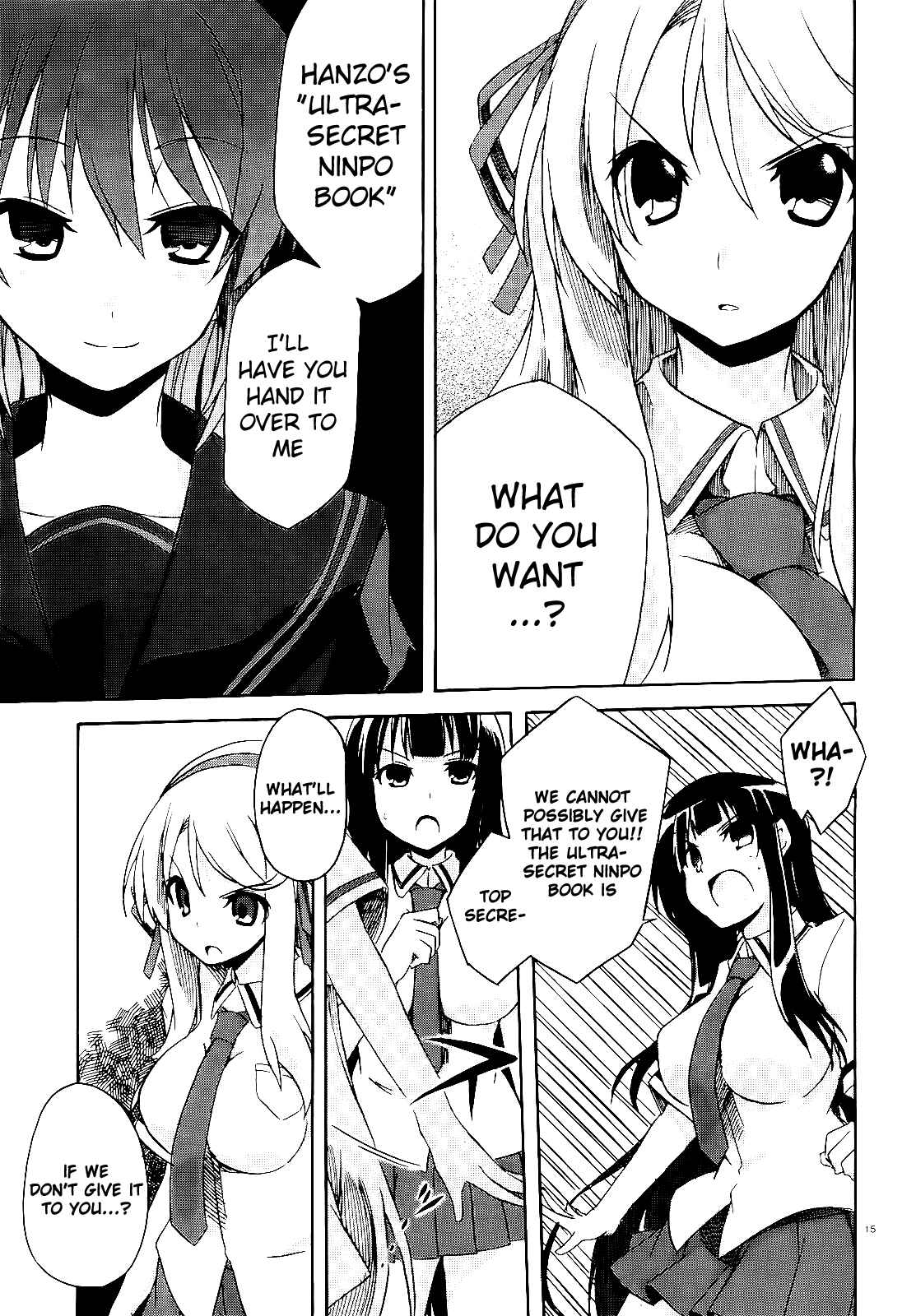 Page 15 Chapter 2 Senran Kagura - Shoujotachi no Shinei