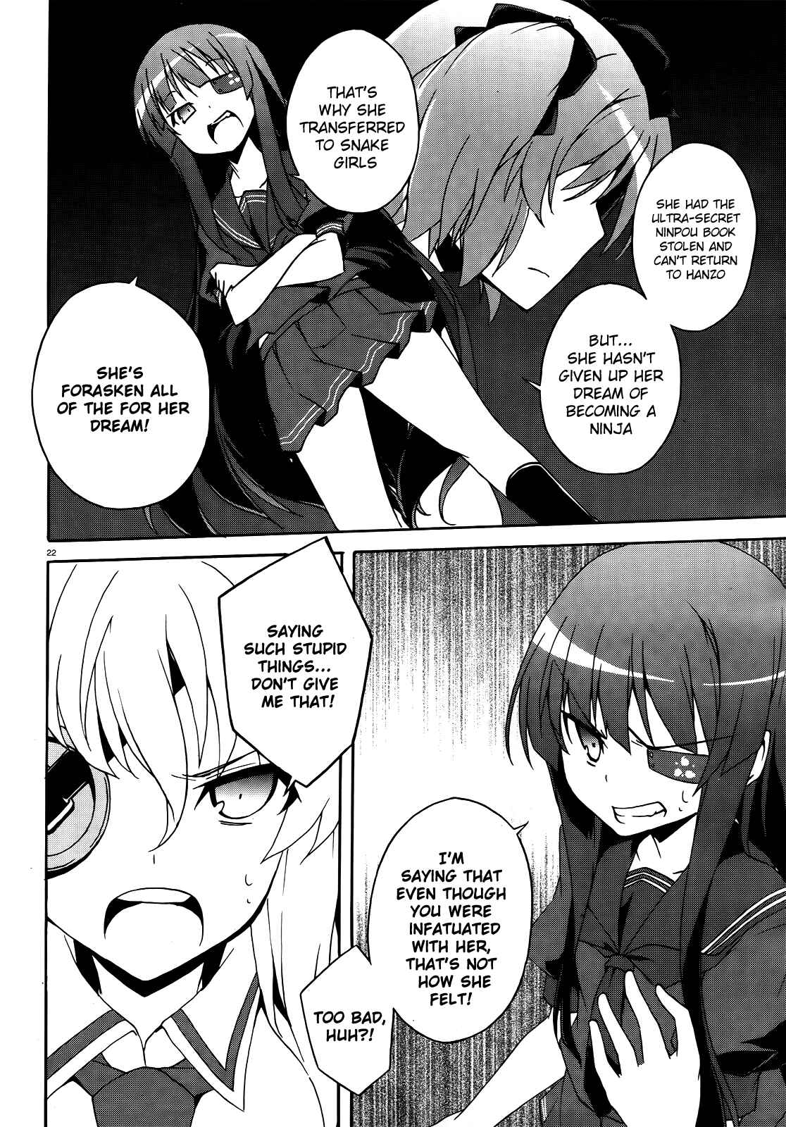 Page 22 Chapter 11 Senran Kagura - Shoujotachi no Shinei