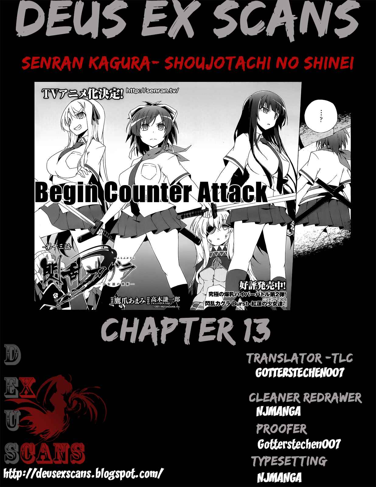 Page 38 Chapter 13 Senran Kagura - Shoujotachi no Shinei