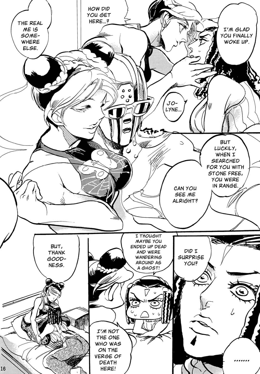 Page 10 Chapter Unknown_fb38 JoJos Bizarre Adventure - Supple and Glamourous Web (Doujinshi)