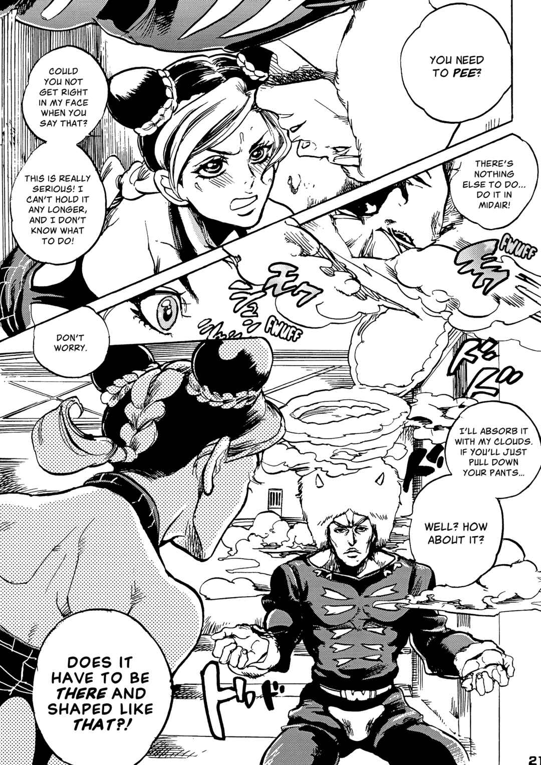 Page 15 Chapter Unknown_fb38 JoJos Bizarre Adventure - Supple and Glamourous Web (Doujinshi)