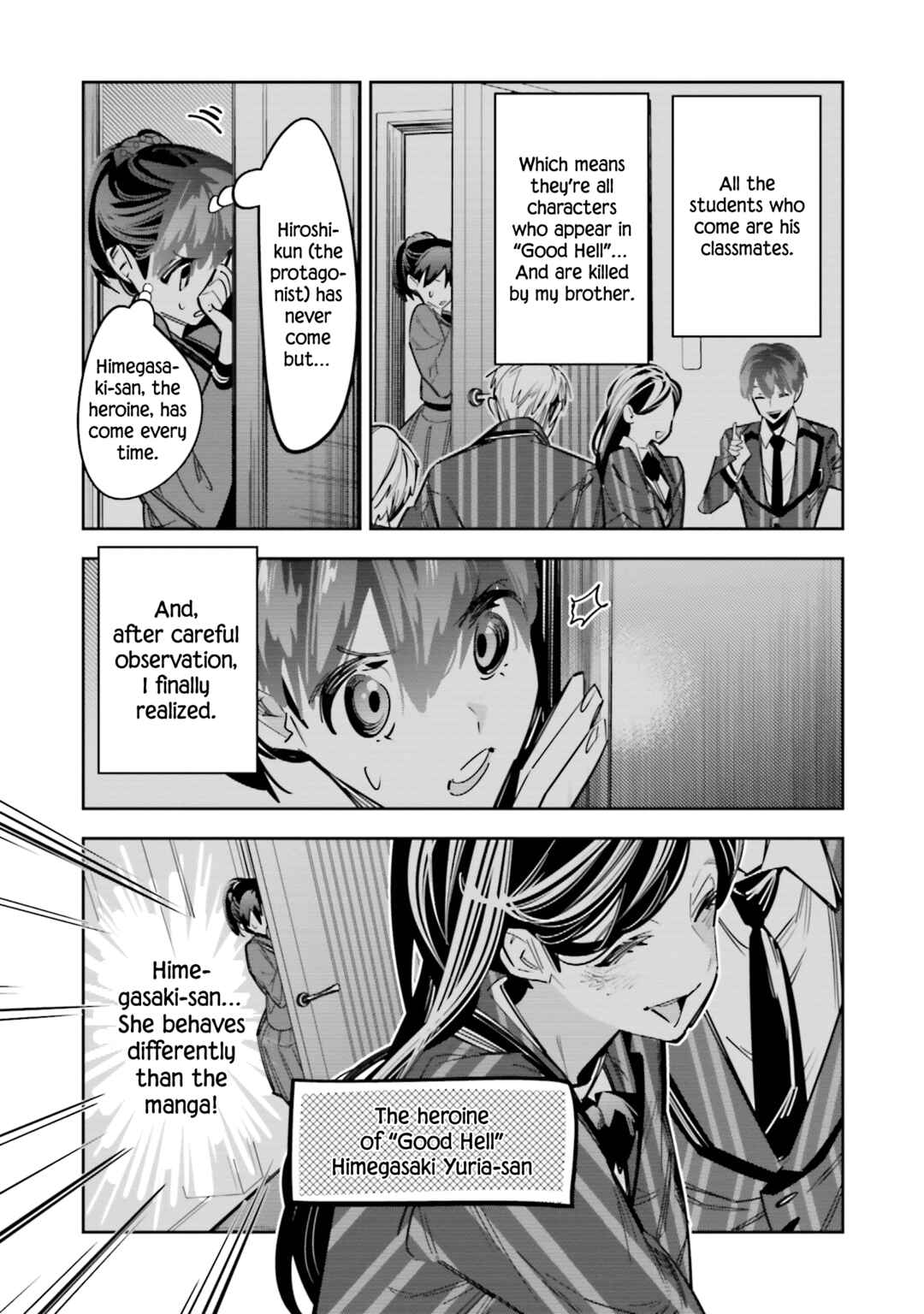 Page 13 Chapter 7 Death Game Manga no Kuromaku Satsujinki no Imouto ni Tensei shite Shippai shita