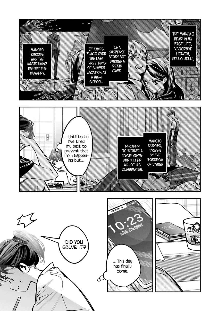 Page 7 Chapter 22 Death Game Manga no Kuromaku Satsujinki no Imouto ni Tensei shite Shippai shita