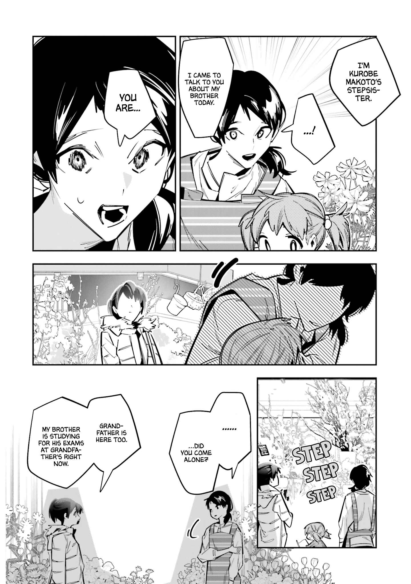 Page 14 Chapter 3 Death Game Manga no Kuromaku Satsujinki no Imouto ni Tensei shite Shippai shita
