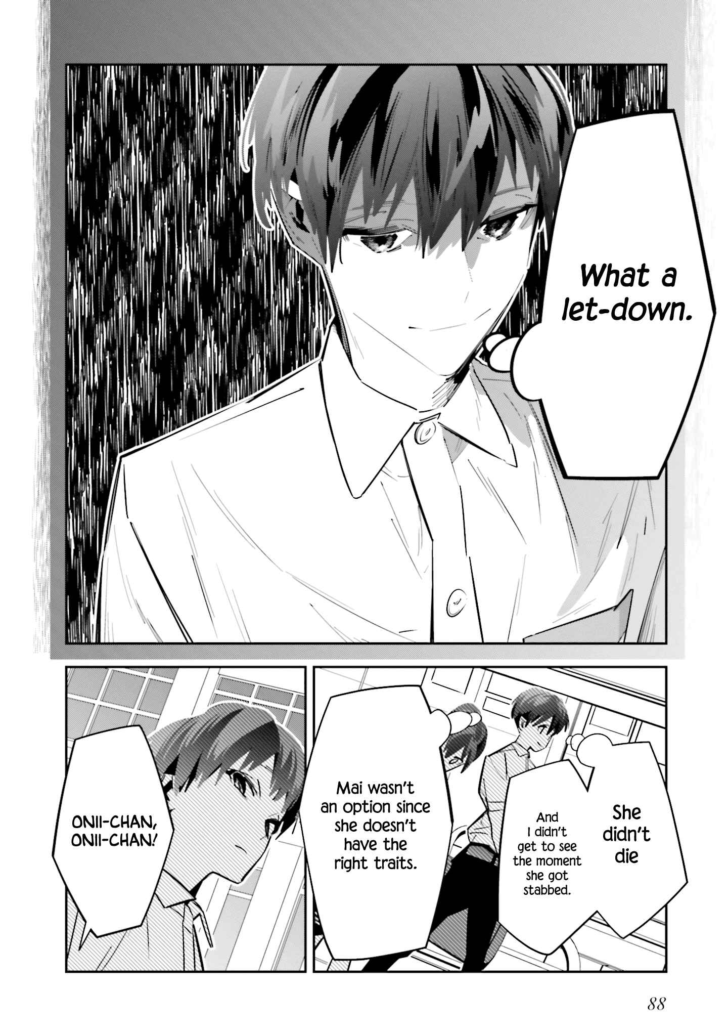 Page 35 Chapter 2 Death Game Manga no Kuromaku Satsujinki no Imouto ni Tensei shite Shippai shita